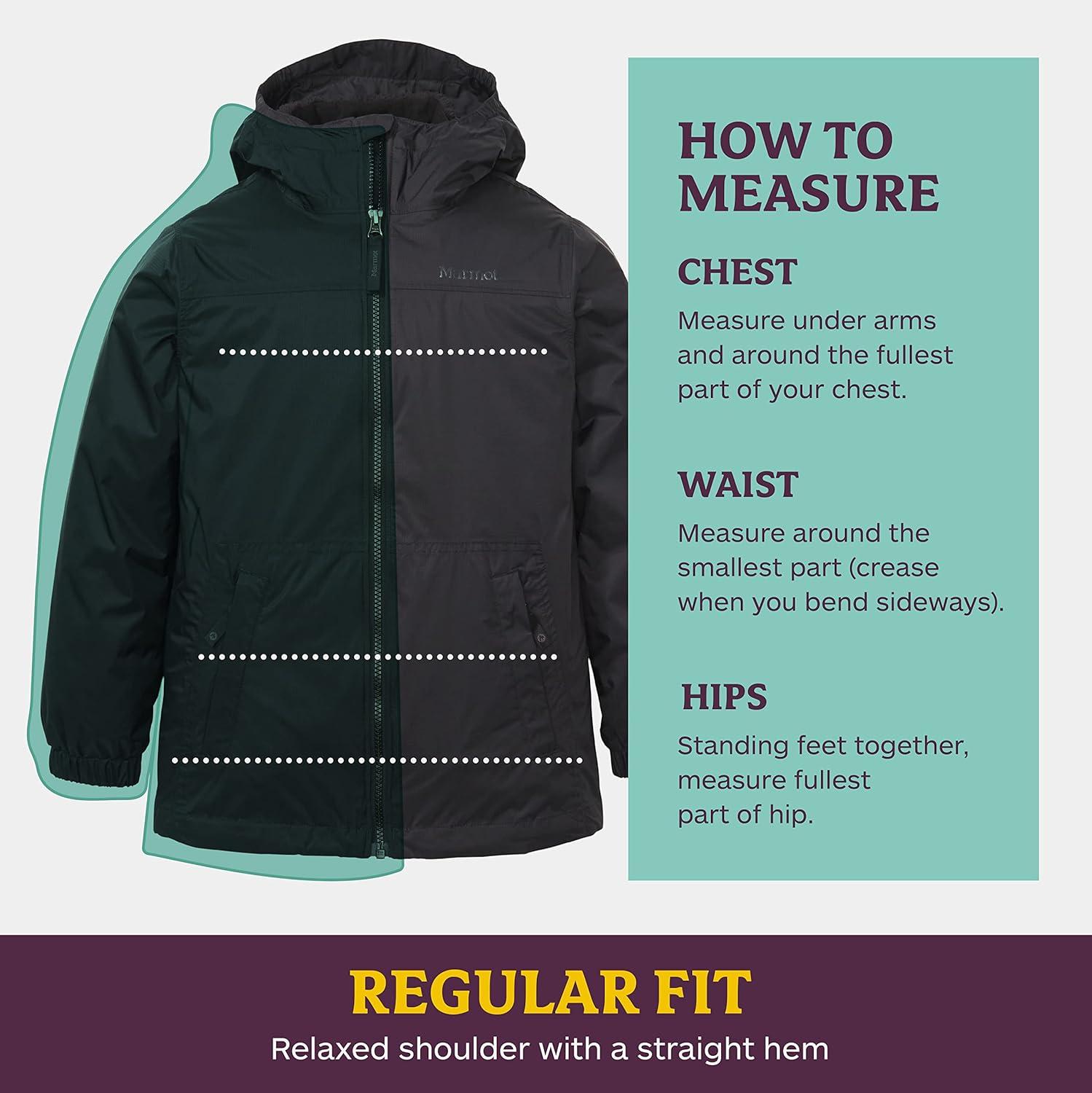 imageMARMOT Boys Precip Eco Comp JacketBlack