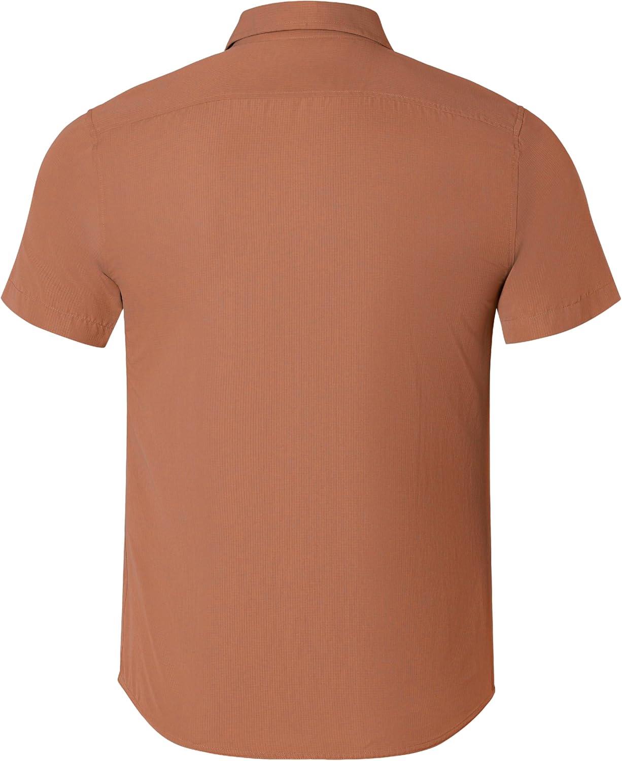 imageMARMOT Mens Aerobora Short Sleeve ButtonDown Shirt Lightweight Packable QuickDrying UPF ProtectionSunburn