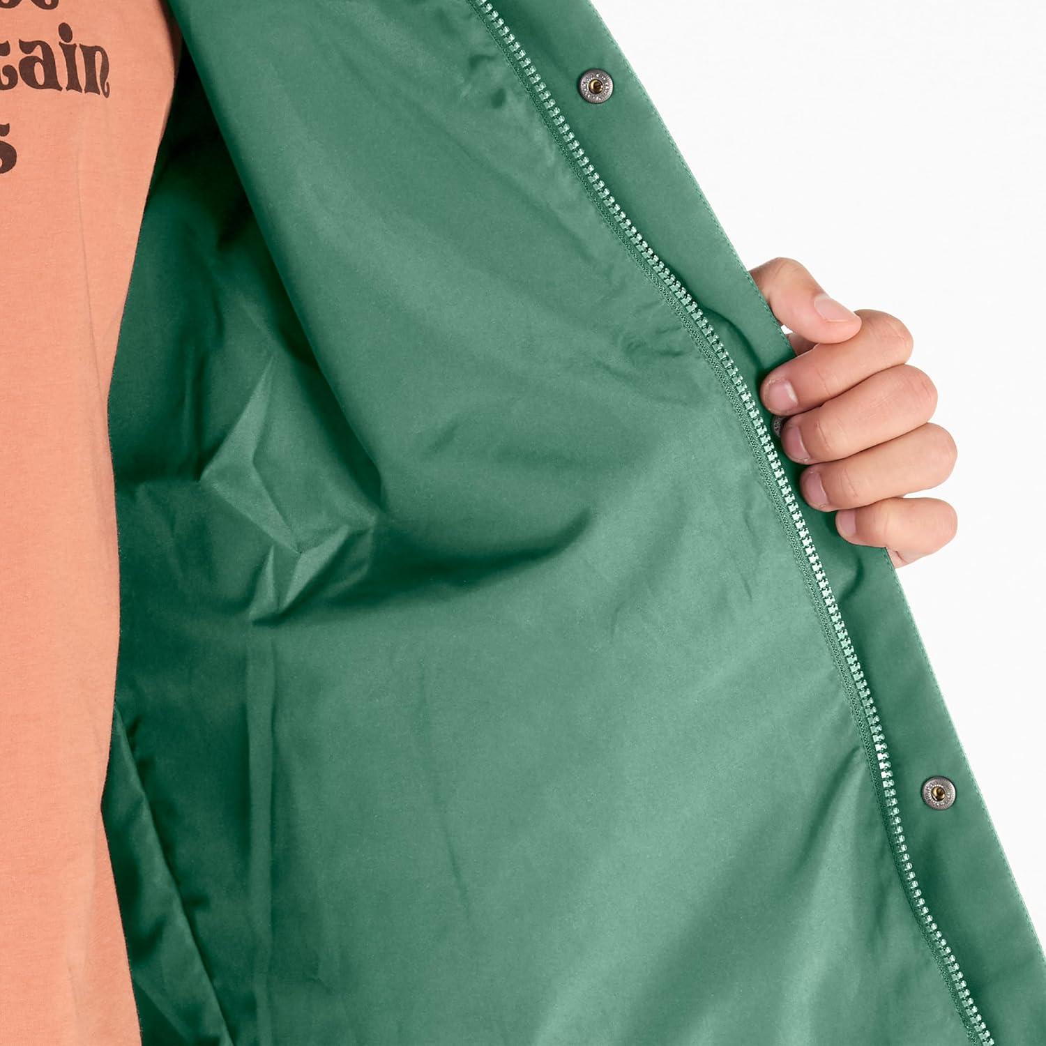 imageMARMOT Mens Cascade Durable ampamp Waterproof Rain JacketCloverVetiver