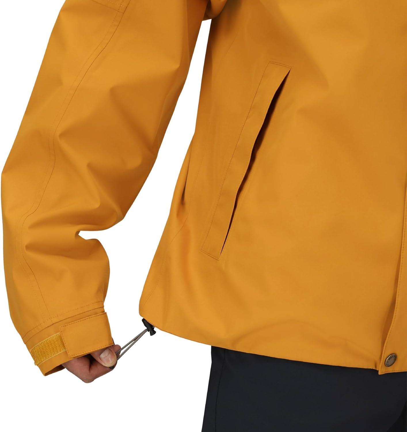 imageMARMOT Mens Cascade Durable ampamp Waterproof Rain JacketHoney Glaze