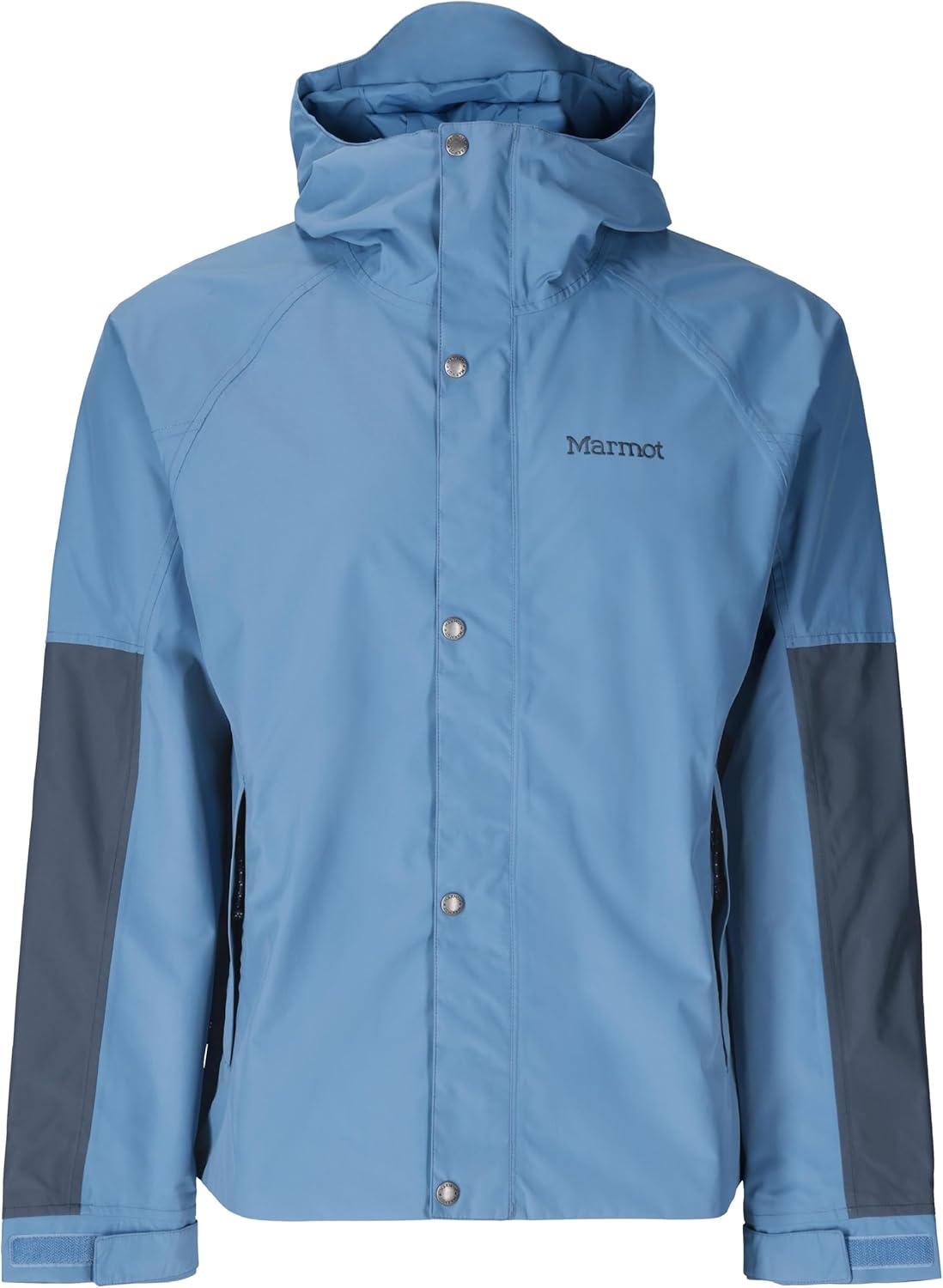 imageMARMOT Mens Cascade Durable ampamp Waterproof Rain JacketRain CloudThunderhead