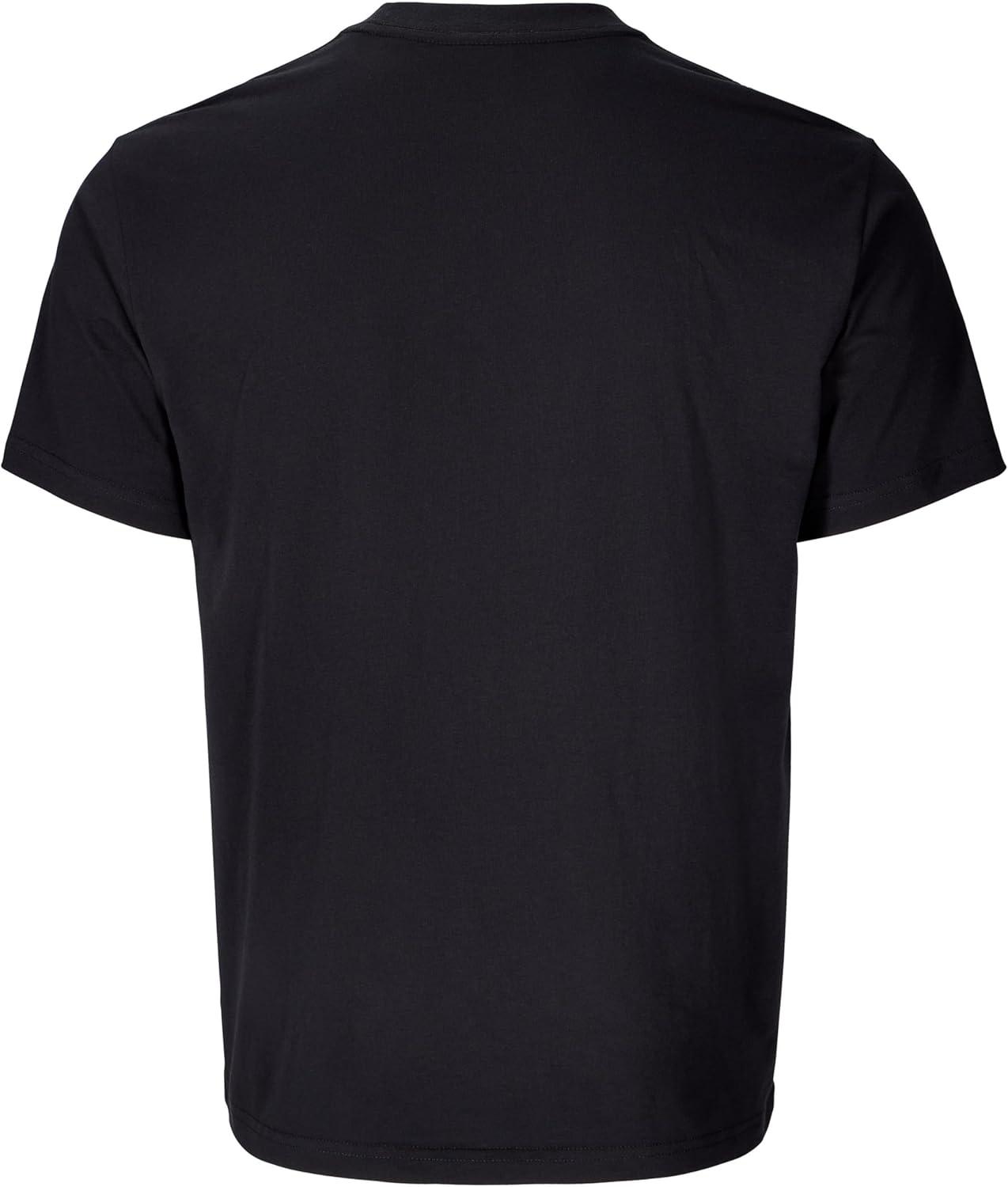 imageMARMOT Mens Coastal ShortSleeve TShirt Screen Printed Graphic on Soft Breathable EcoFriendly CottonPoly BlendBlack