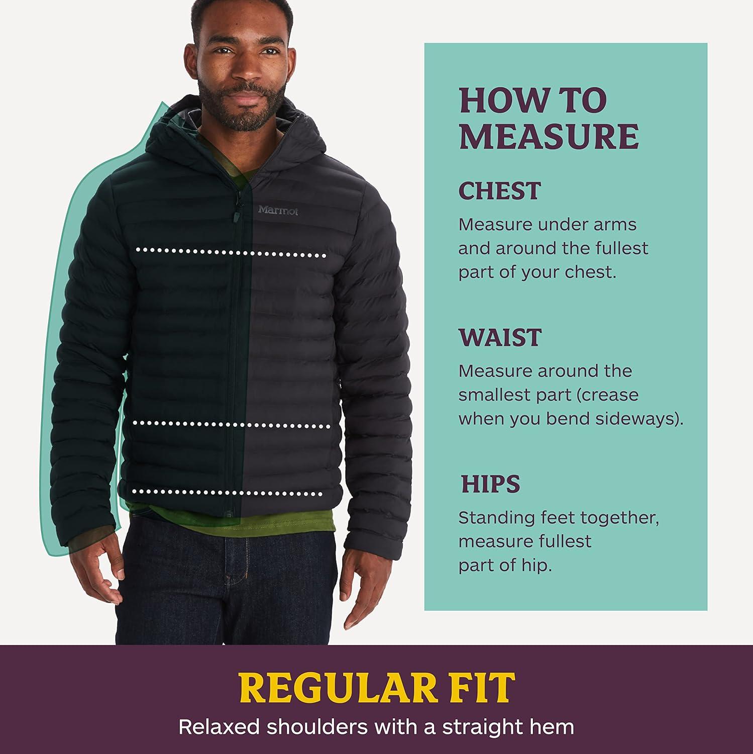 imageMARMOT Mens Echo Featherless Hoody Lightweight DownAlternative Puffer Jacket with HoodArctic Navy Latest Collection