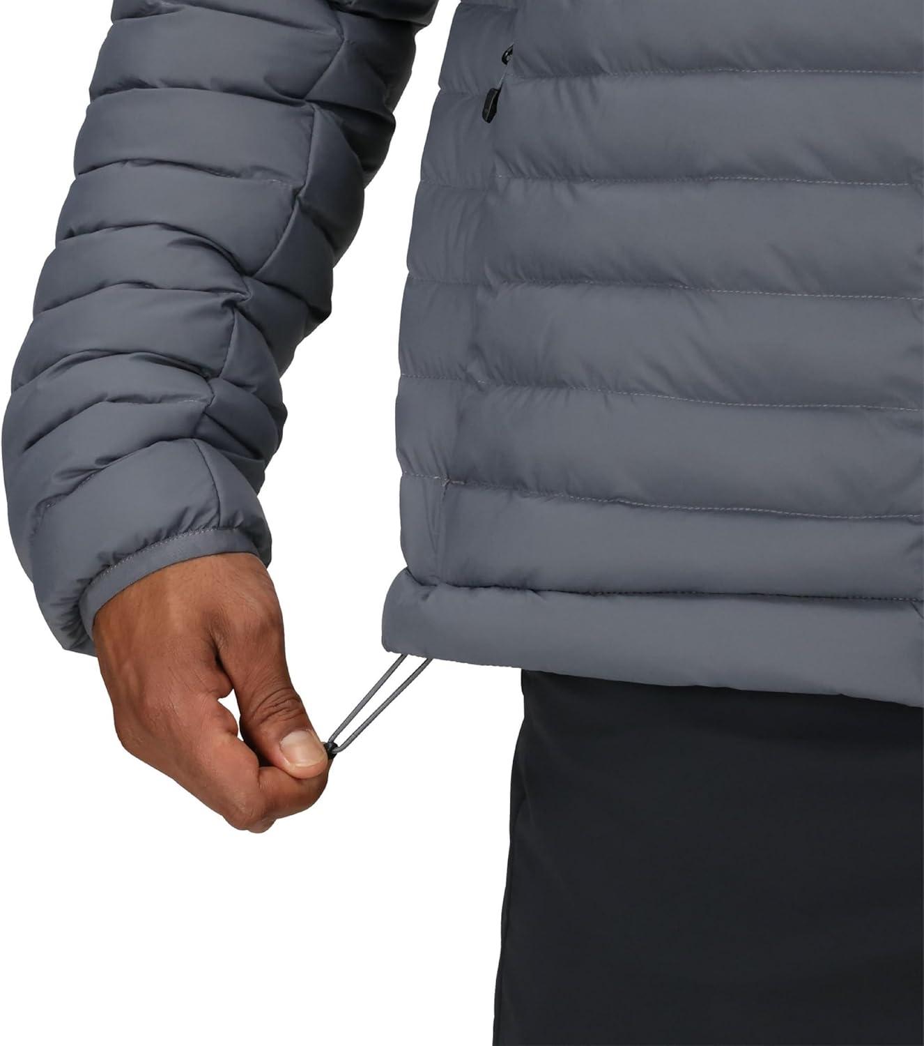 imageMARMOT Mens Echo Featherless Hoody Lightweight DownAlternative Puffer Jacket with HoodSteel Onyx