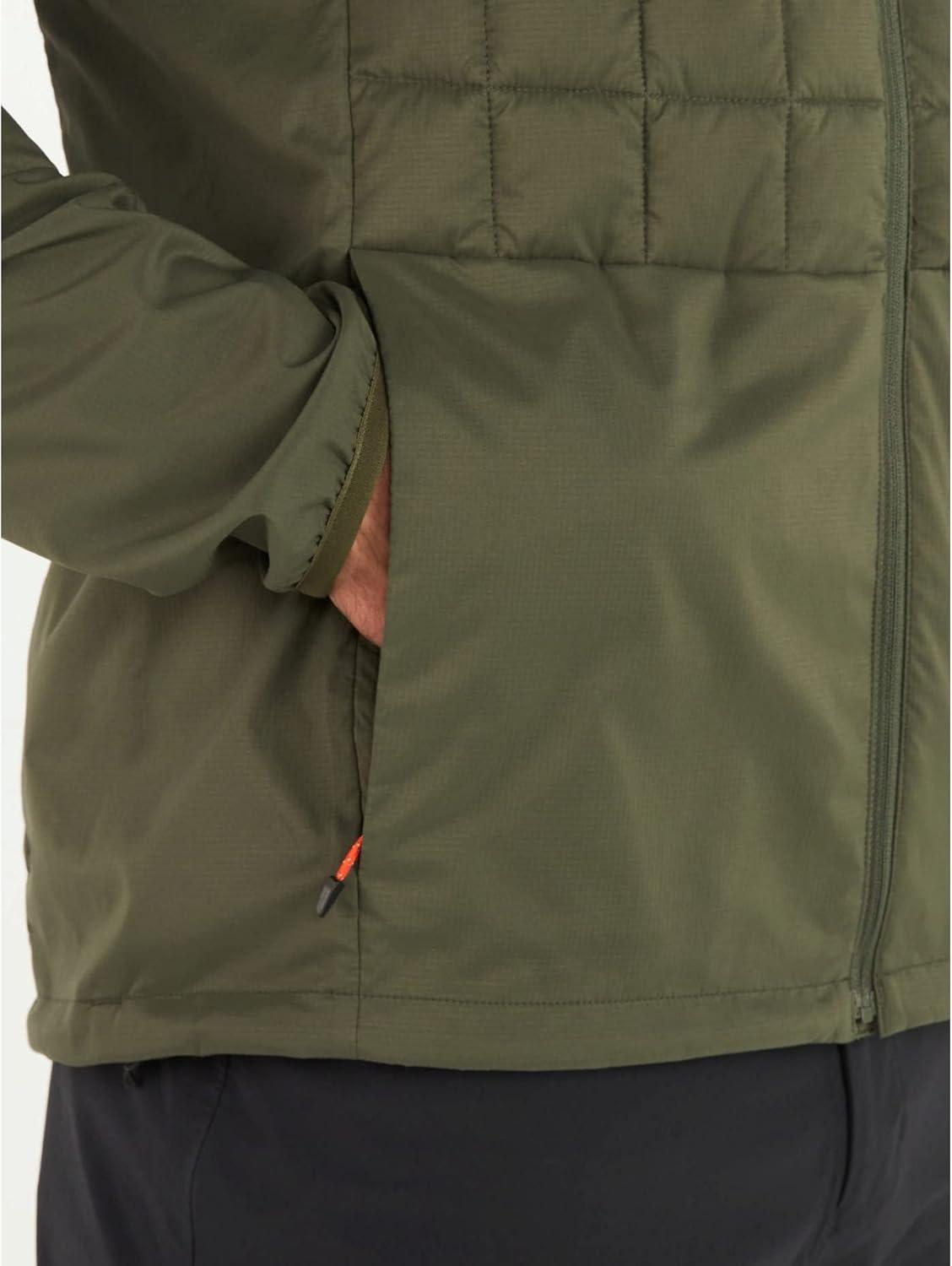 imageMARMOT Mens Echo Featherless Hybrid Jacket Lightweight DownAlternative Puffer LayerNori