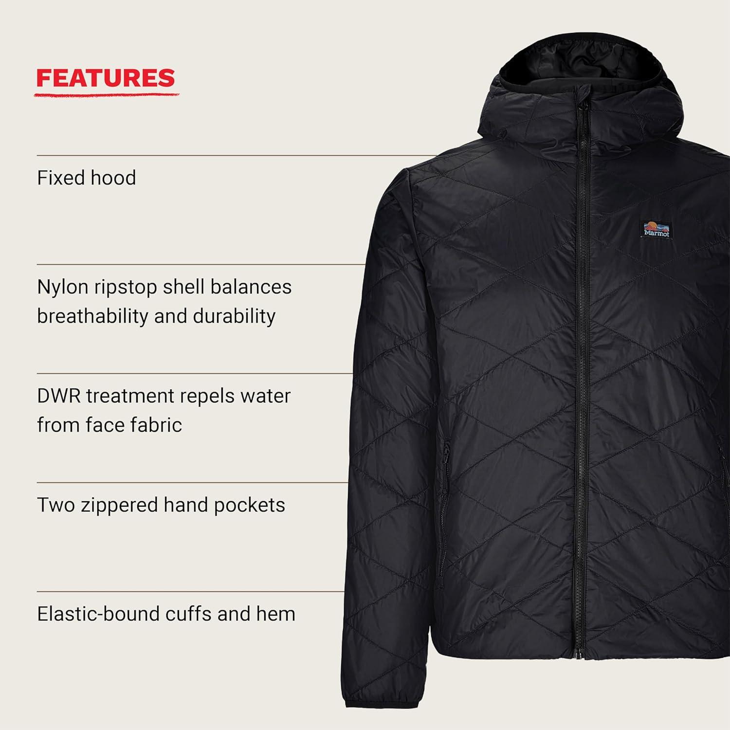 imageMARMOT Mens Onward Insulated HoodyBlack