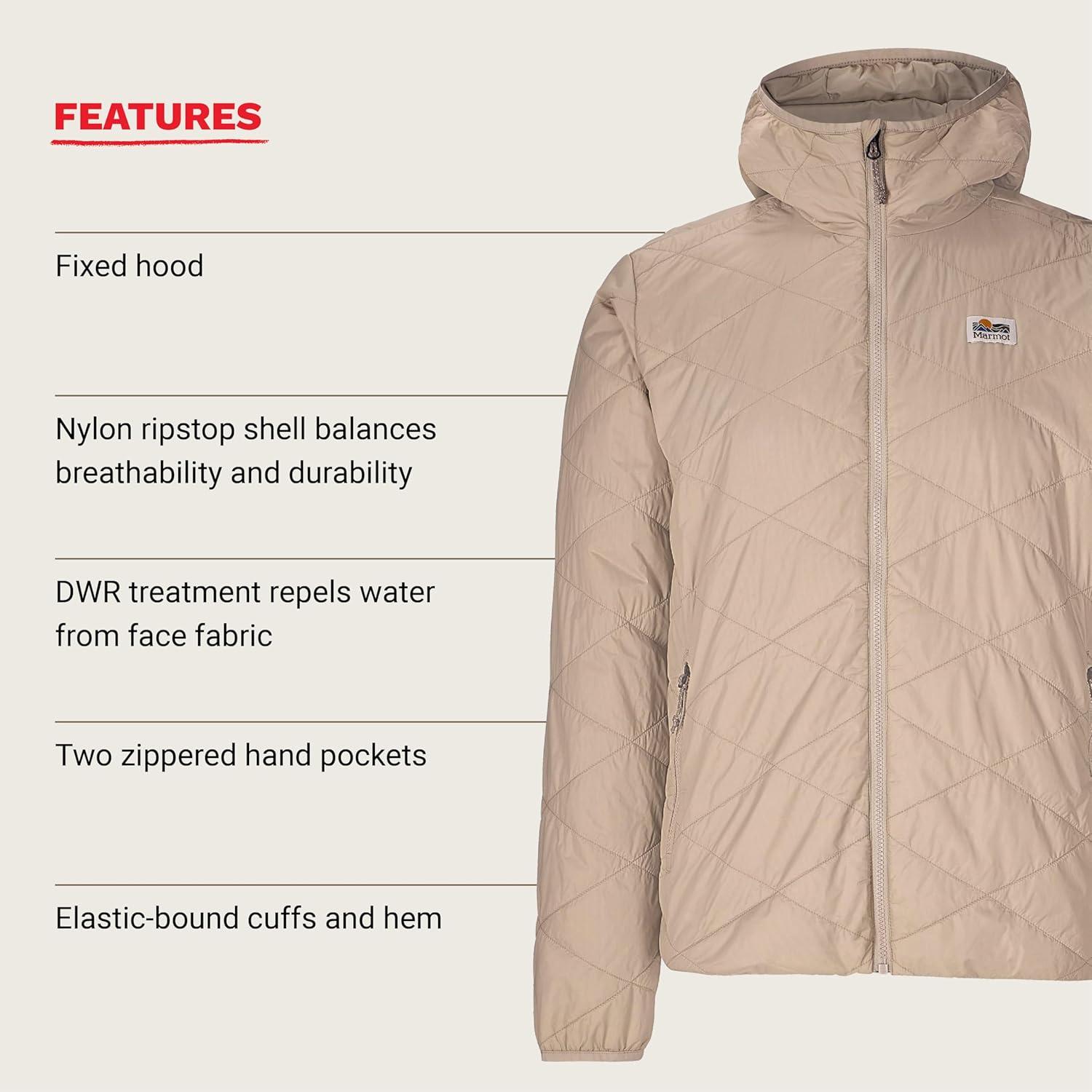 imageMARMOT Mens Onward Insulated HoodyShale Grey