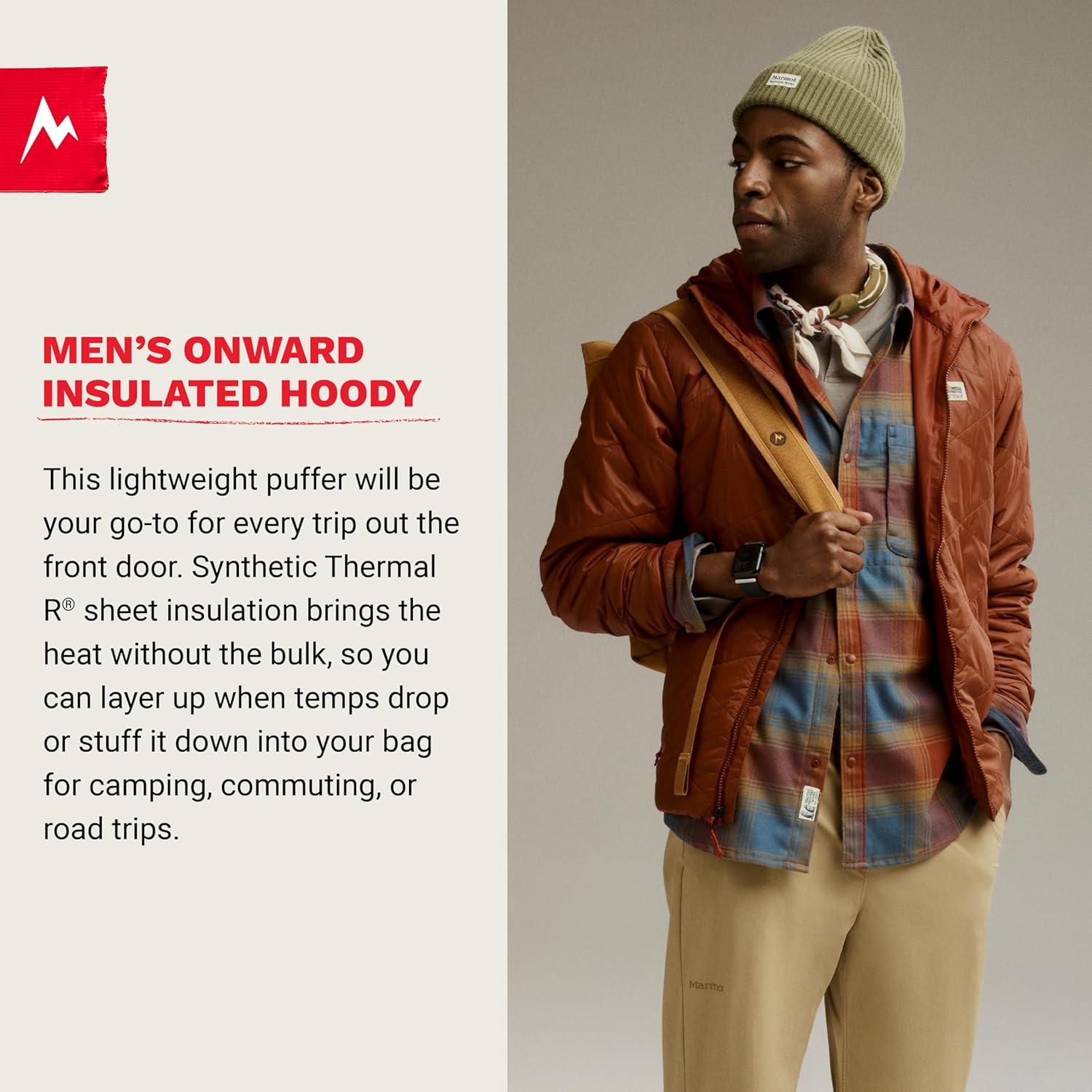 imageMARMOT Mens Onward Insulated HoodyShale Grey