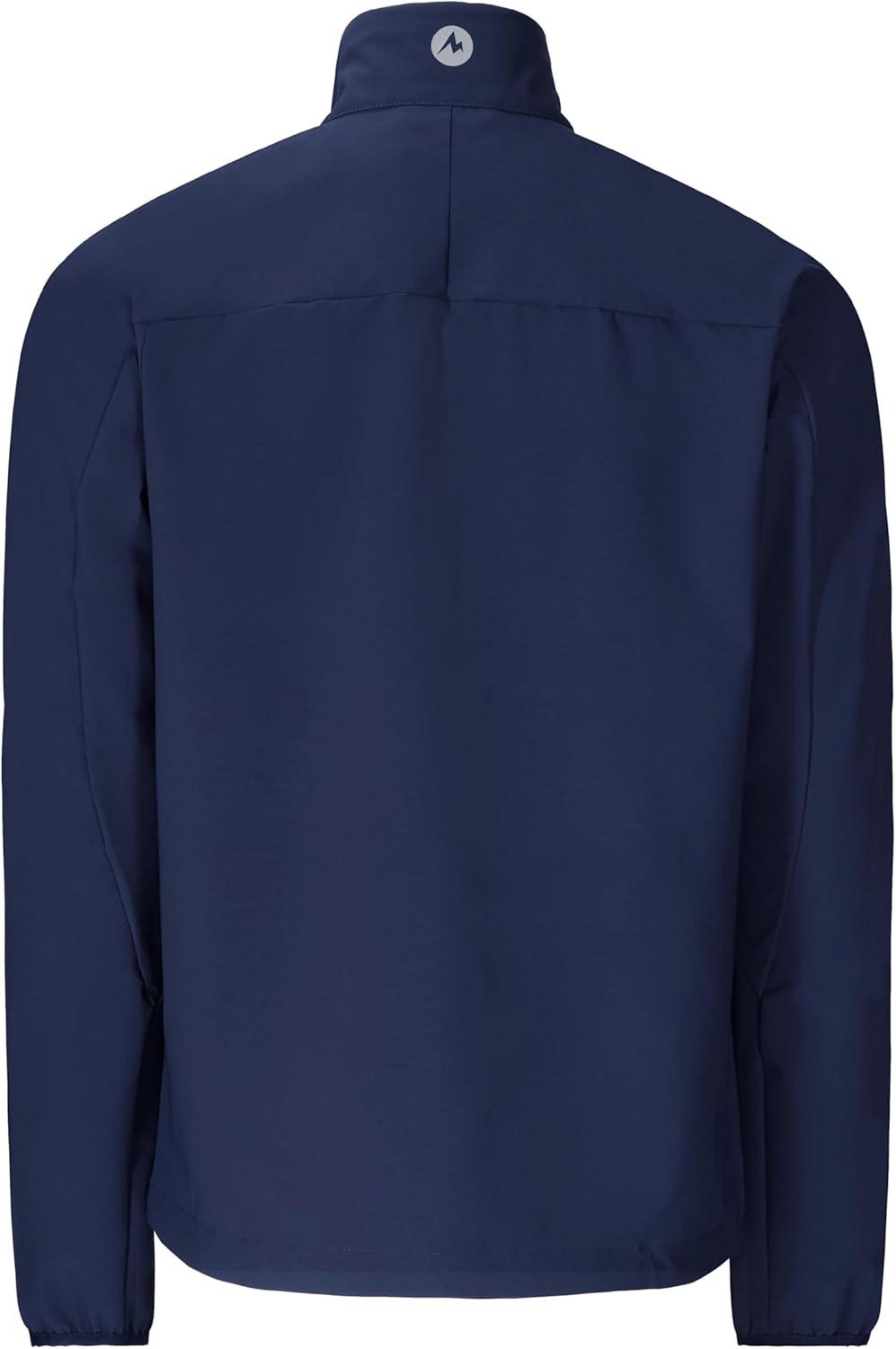 imageMARMOT Mens Tempo Jacket Breathable WaterResistant SoftshellArctic Navy Latest Collection