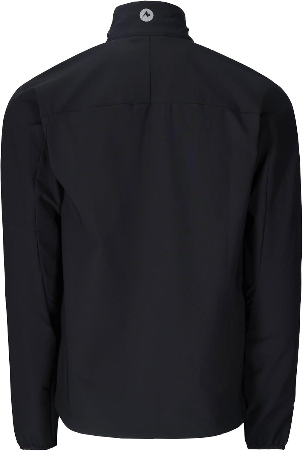 imageMARMOT Mens Tempo Jacket Breathable WaterResistant SoftshellBlack Latest Collection
