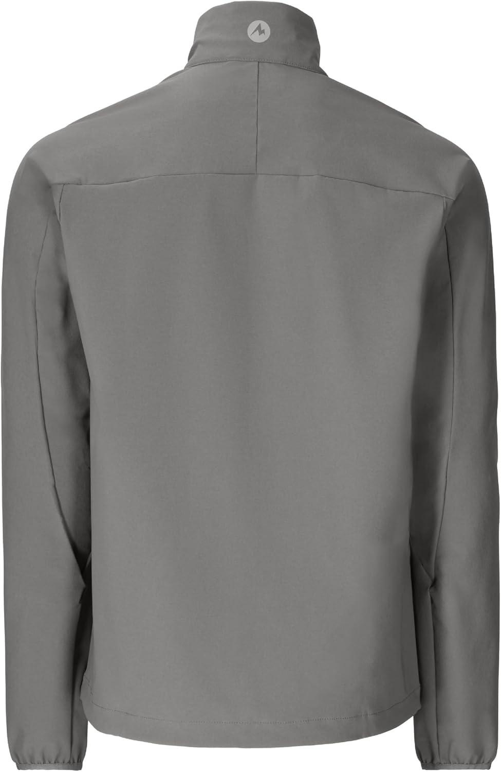 imageMARMOT Mens Tempo Jacket Breathable WaterResistant SoftshellCinder Latest Collection