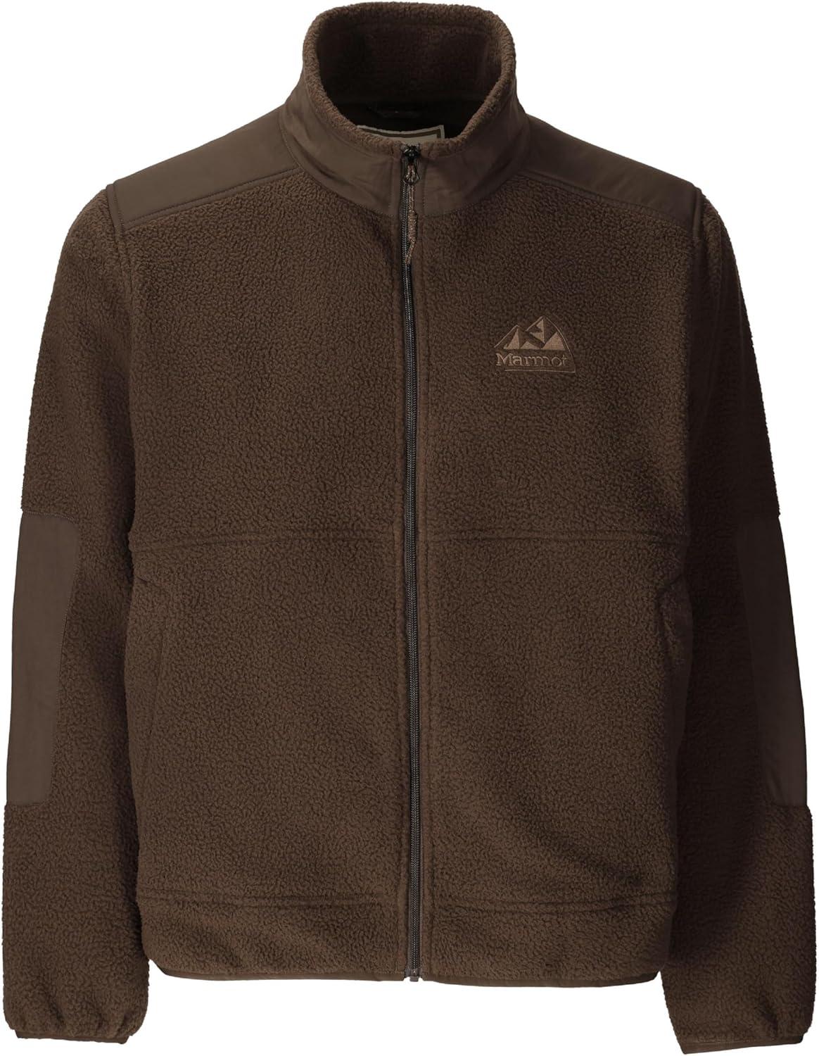 imageMARMOT Mens Wanderer High Pile Fleece JacketHickory Nut