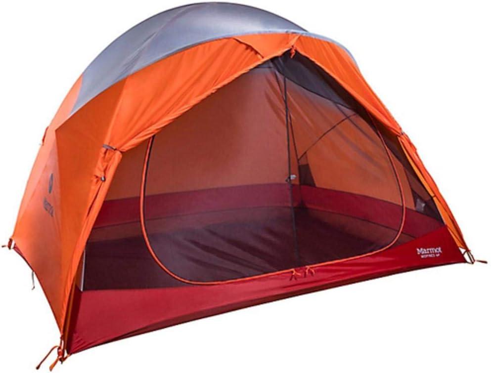 imageMARMOT Midpines 4P6P Camping Tents ampamp Footprints6 Person Orange SpiceArona