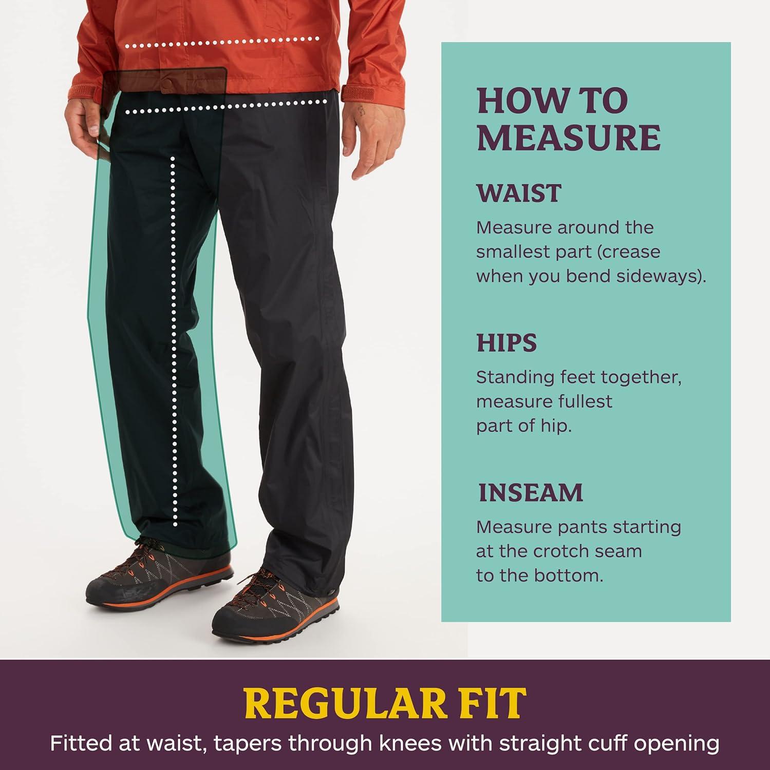 imageMARMOT PreCip Eco Full Zip PantBlack