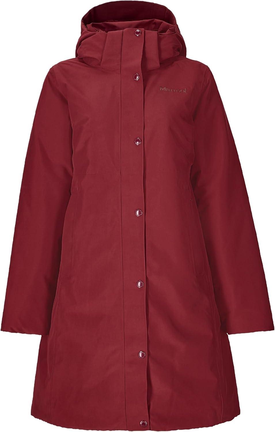 imageMARMOT Womens Chelsea 700 Down Fill Coat with HoodAcai Berry Latest Collection