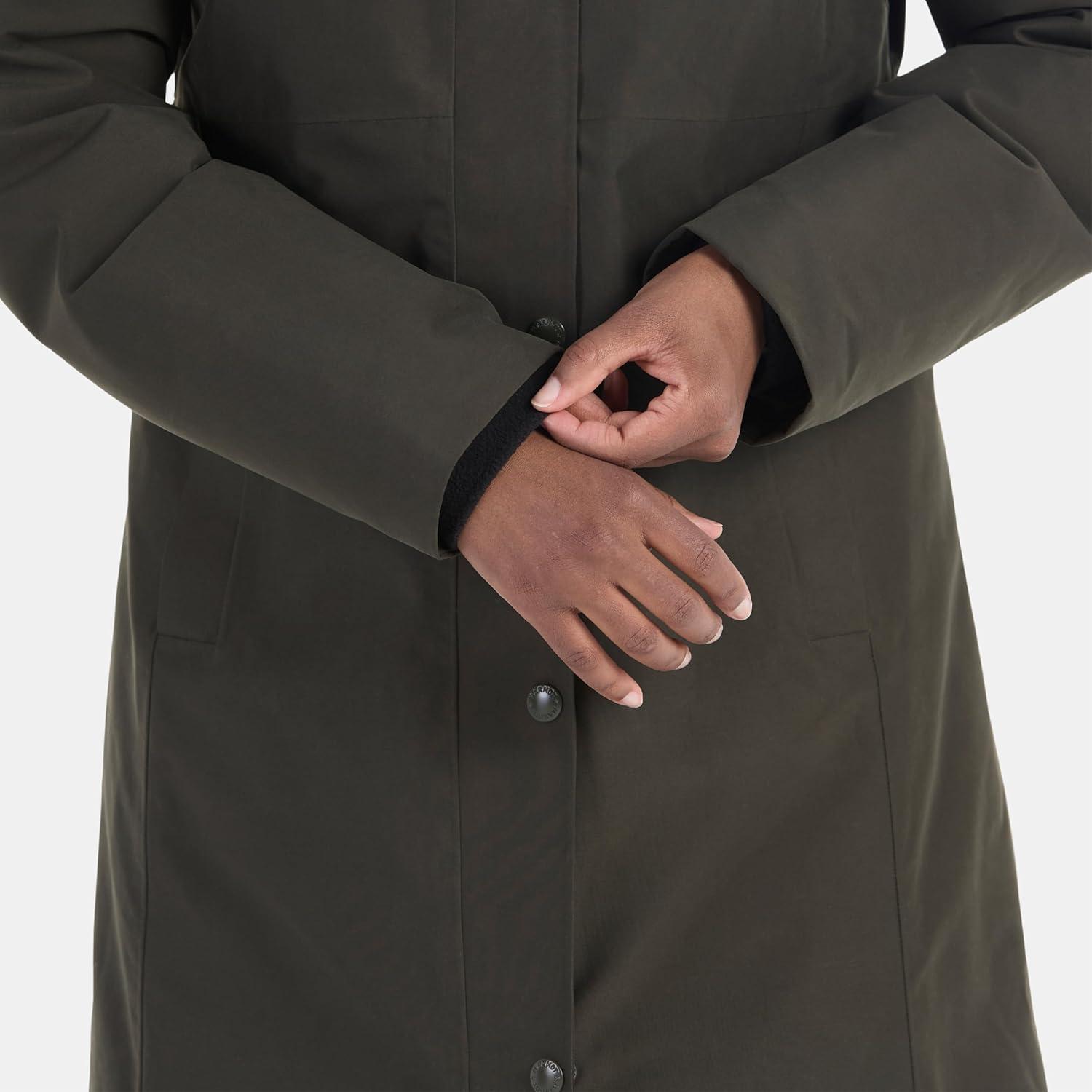 imageMARMOT Womens Chelsea 700 Down Fill Coat with HoodRosin Green Latest Collection