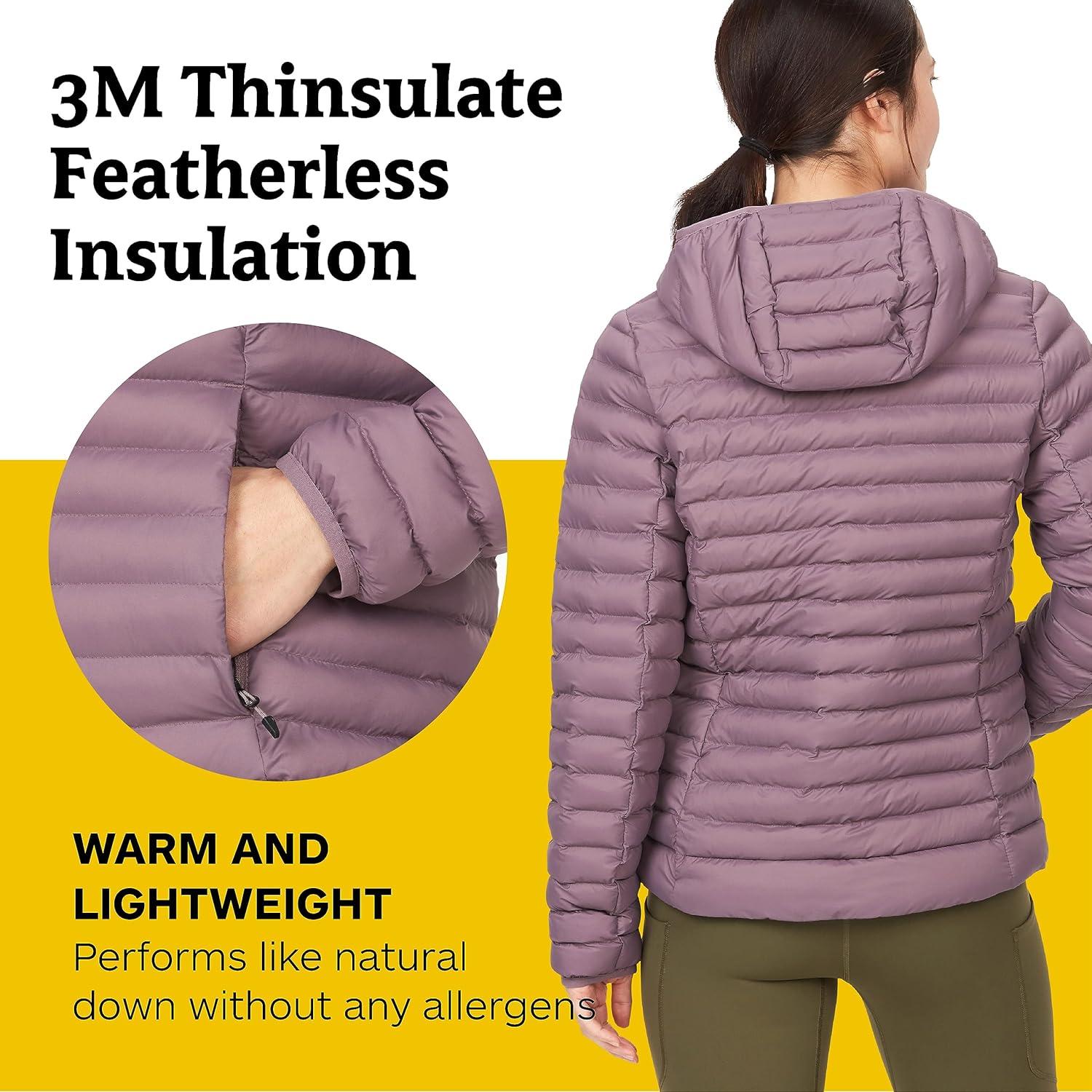 imageMARMOT Womens Echo Featherless Jacket Lightweight DownAlternative Insulated JacketHazy Purple