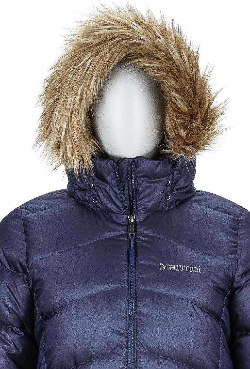 imageMARMOT Womens Montreal Midthigh Length Down Puffer CoatMidnight Navy