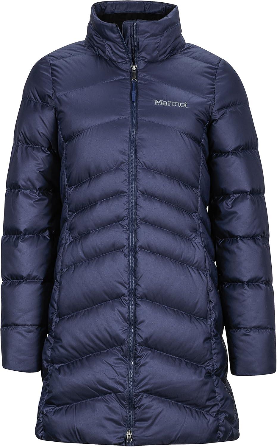 imageMARMOT Womens Montreal Midthigh Length Down Puffer CoatMidnight Navy