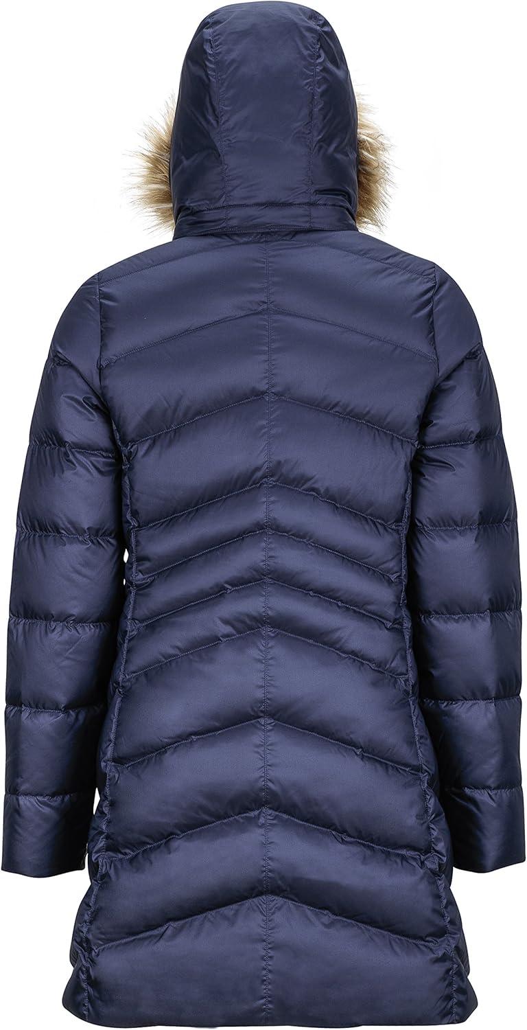 imageMARMOT Womens Montreal Midthigh Length Down Puffer CoatMidnight Navy