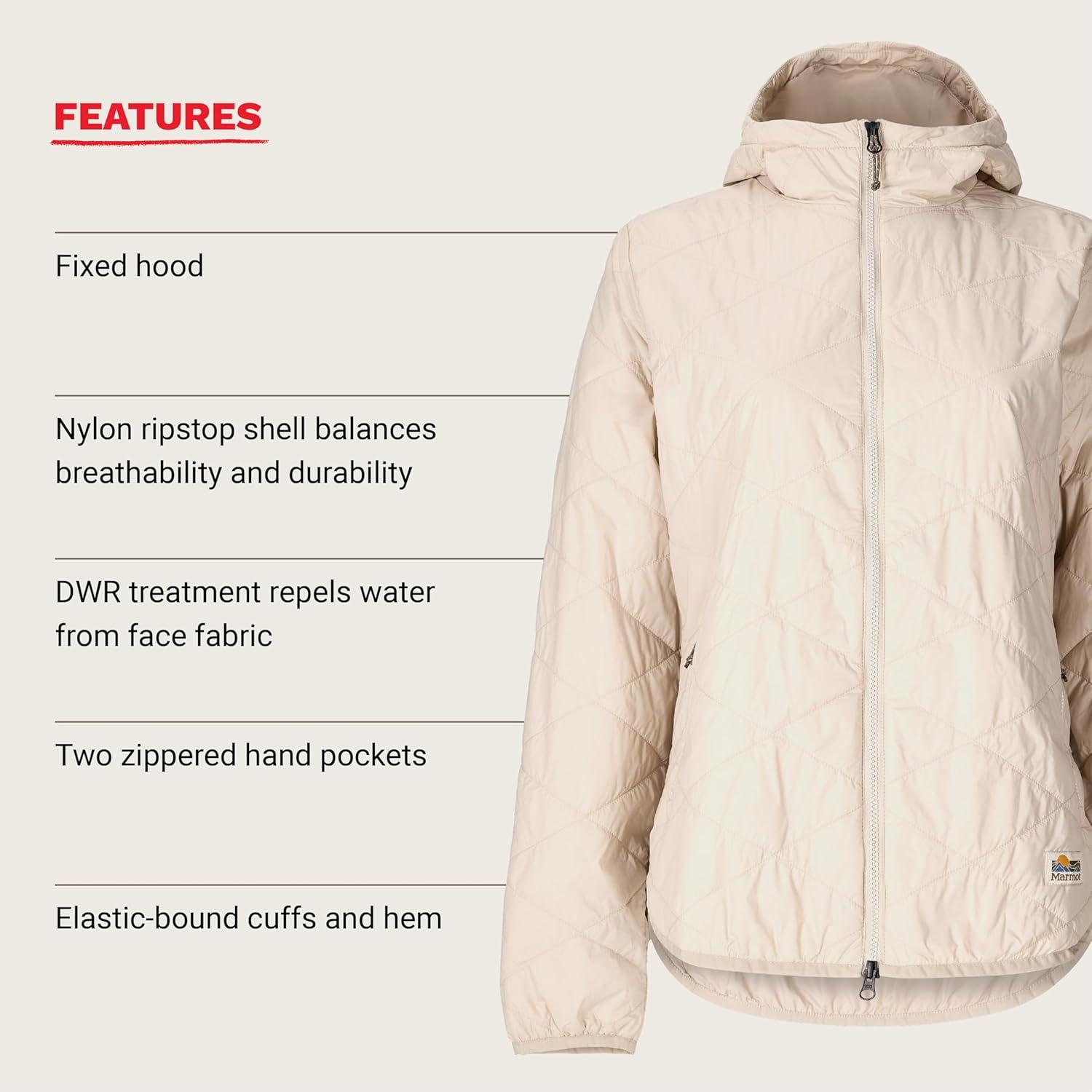 imageMARMOT Womens Onward Insulated HoodyBirch Bark