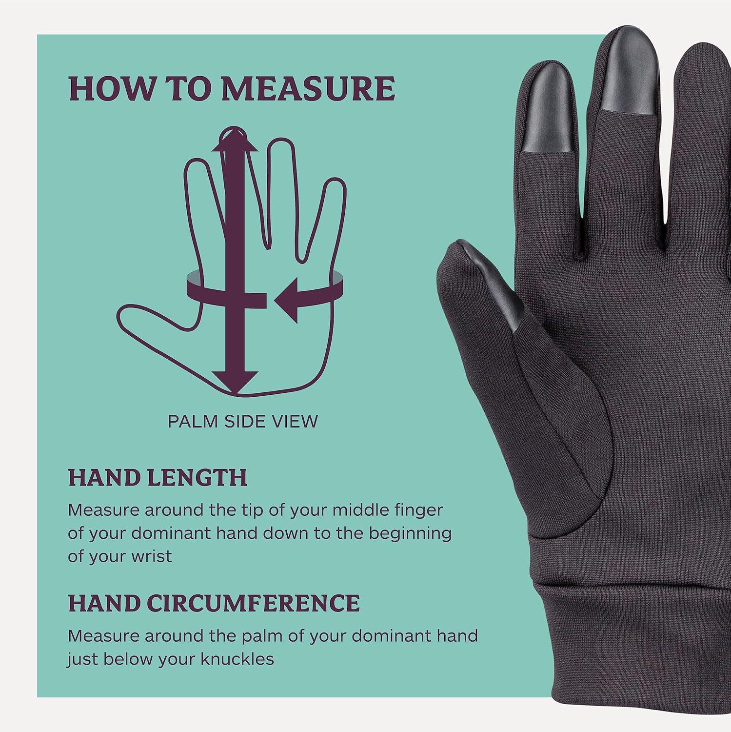imageMARMOT Womens Power Stretch Connect CoolWeather Glove Warm AllPurpose Liner with Touchscreen Compatible FingertipsBlack