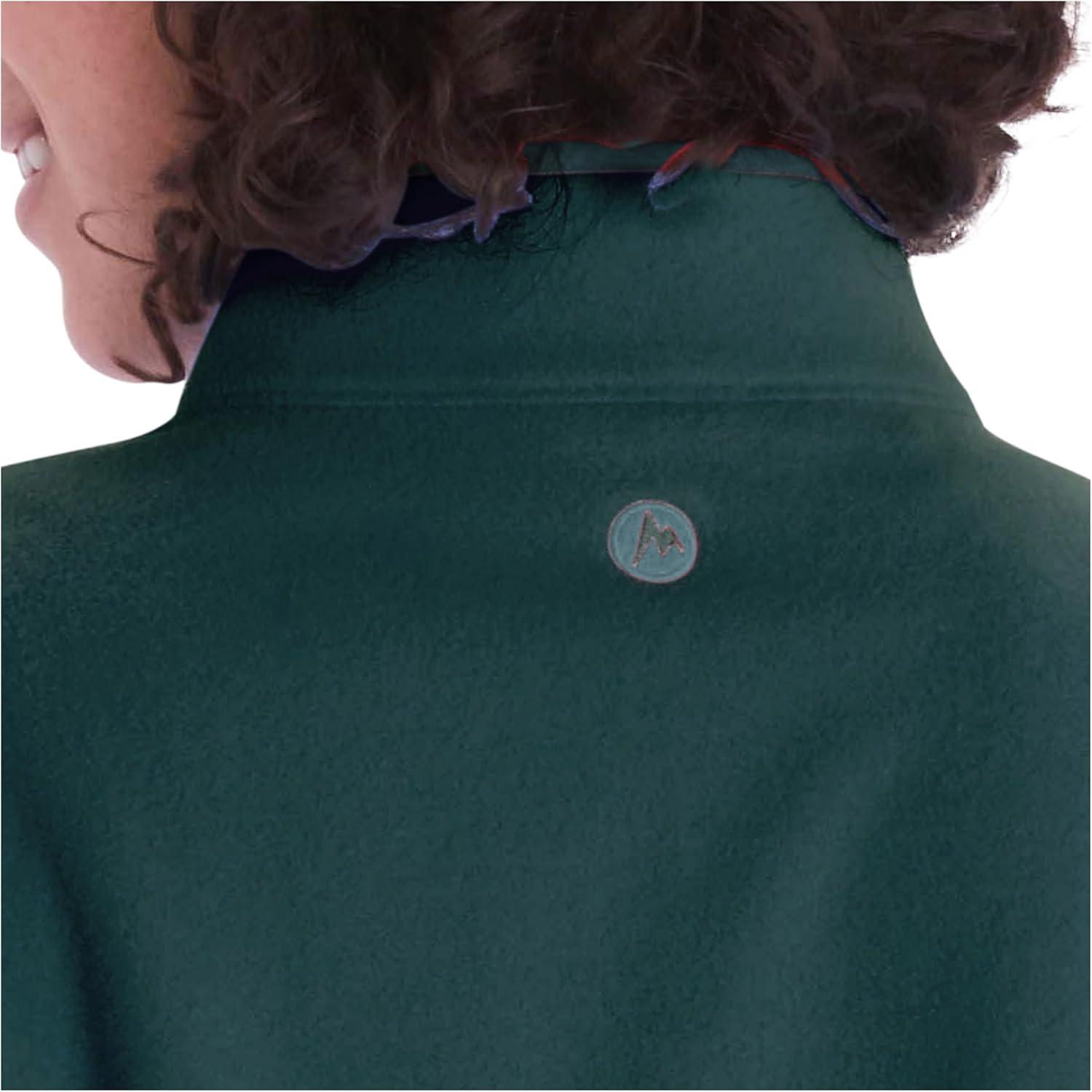 imageMARMOT Womens Rocklin Full Zip Fleece JacketDark JungleFrosty Green