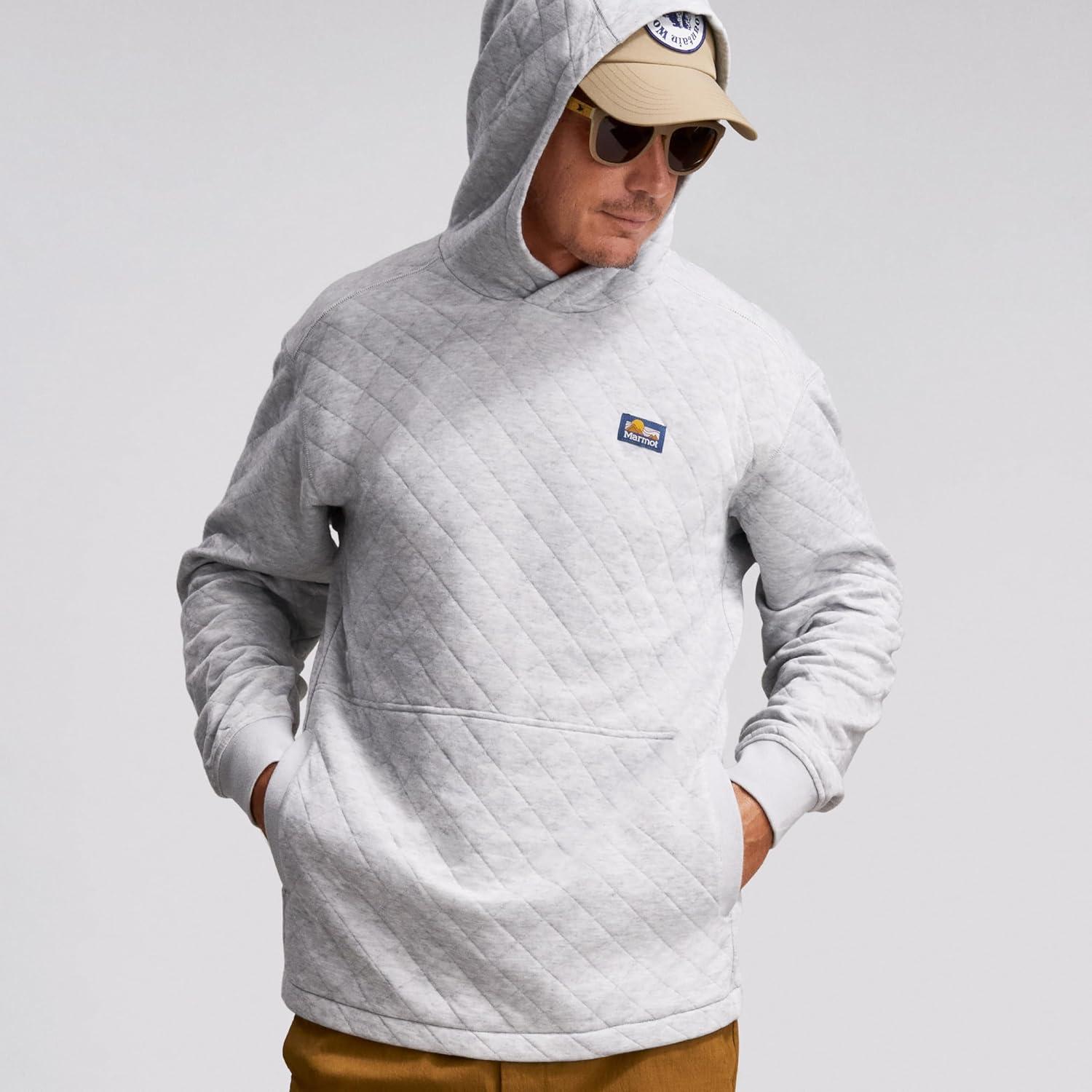 imageMARMOT mens Galen Hoody SweatshirtLight Grey Heather