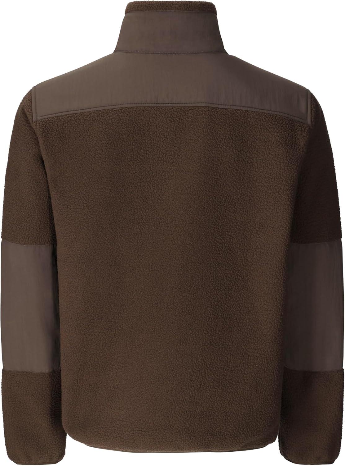 imageMARMOT mens Wanderer High Pile Fleece PulloverHickory Nut