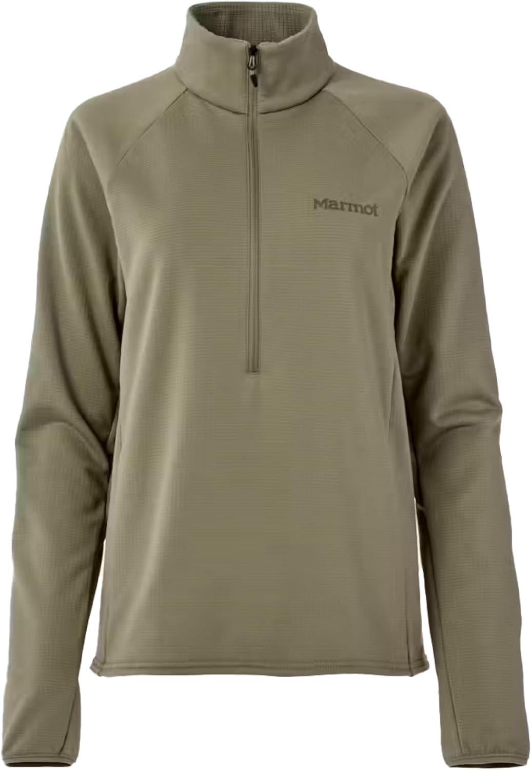 imageMARMOT womens Leconte Fleece 12 ZipVetiver