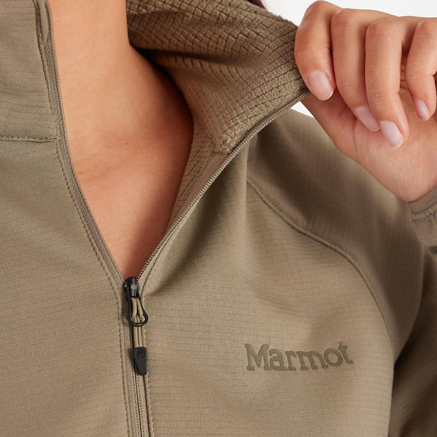 imageMARMOT womens Leconte Fleece 12 ZipVetiver
