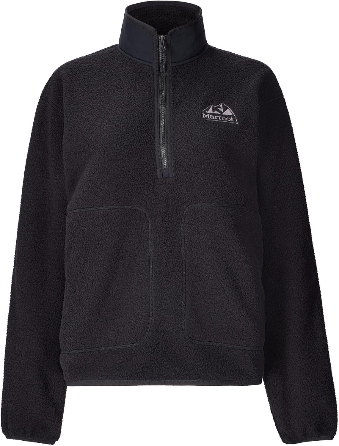 imageMARMOT womens Womens Wanderer High Pile Fleece PulloverBlack