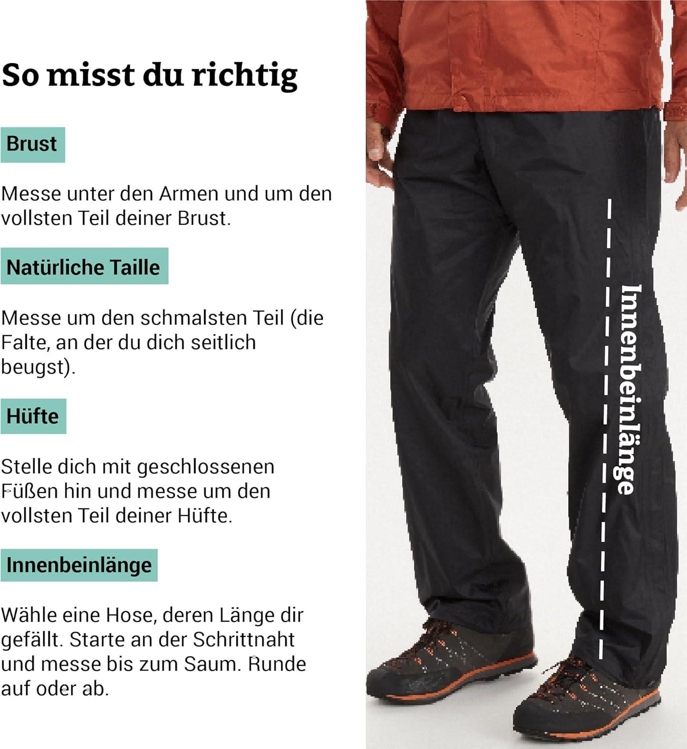 imageMarmot Mens PreCip Eco Rain Pant Lightweight Waterproof Packable Hiking Pants Made with Recycled MaterialsBlack 2
