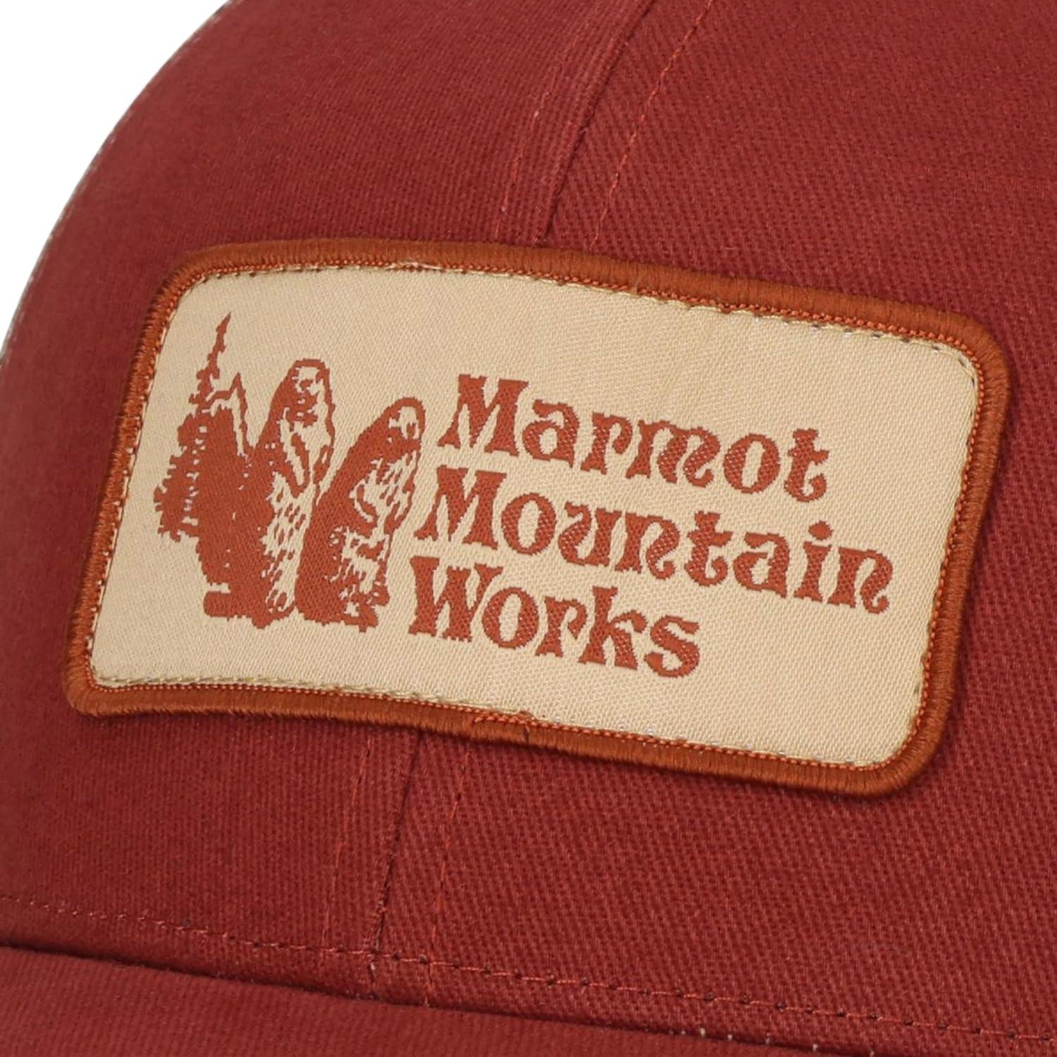 imageMarmot UnisexAdult Retro Trucker HatPecan