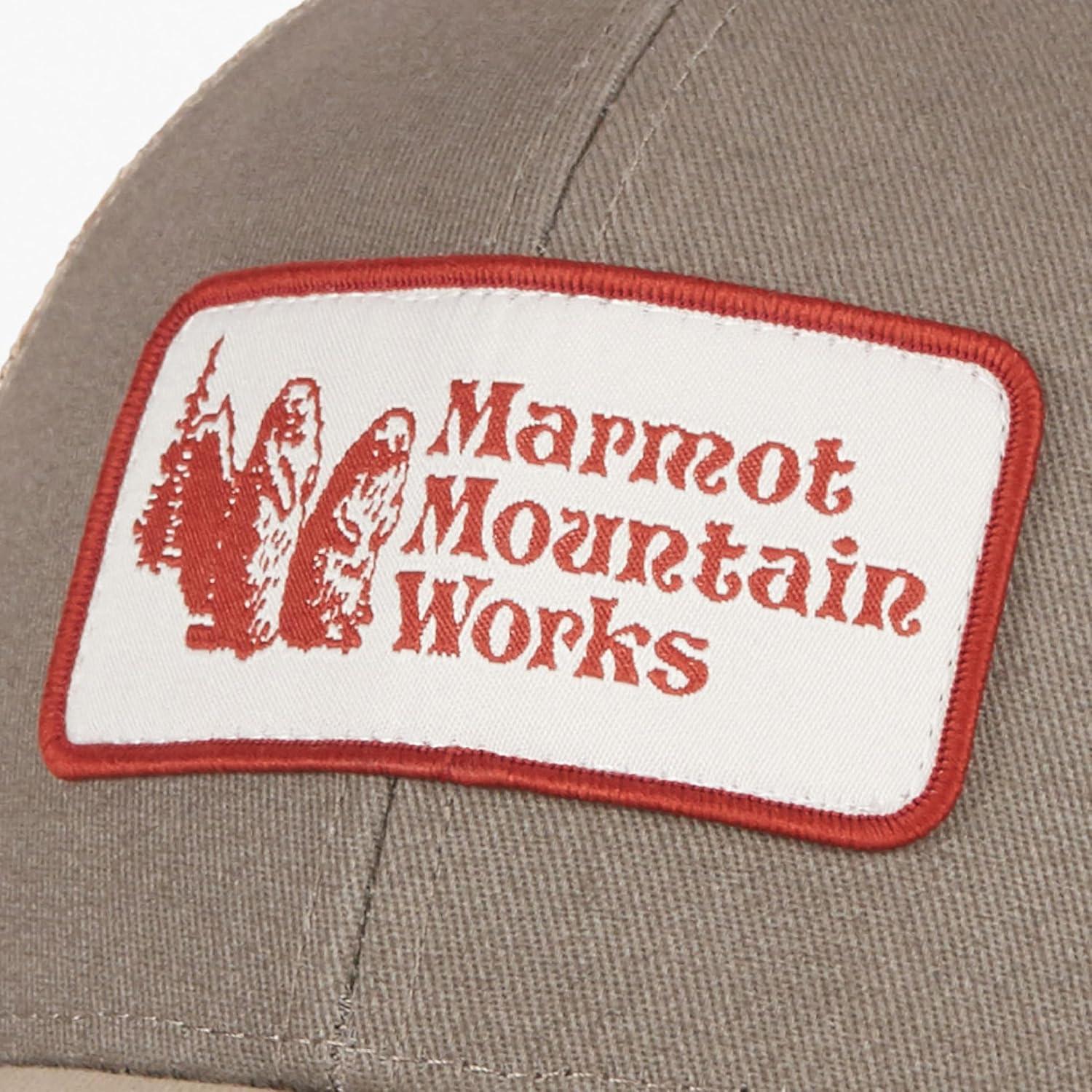 imageMarmot UnisexAdult Retro Trucker HatSandbarVetiver