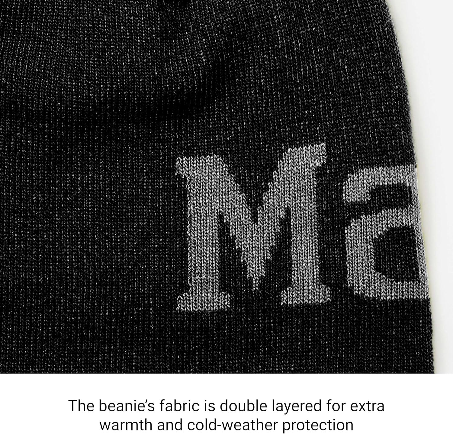 imageMarmot UnisexAdult Summit Hat Knit Skullcap BeanieBlackSteel Onyx