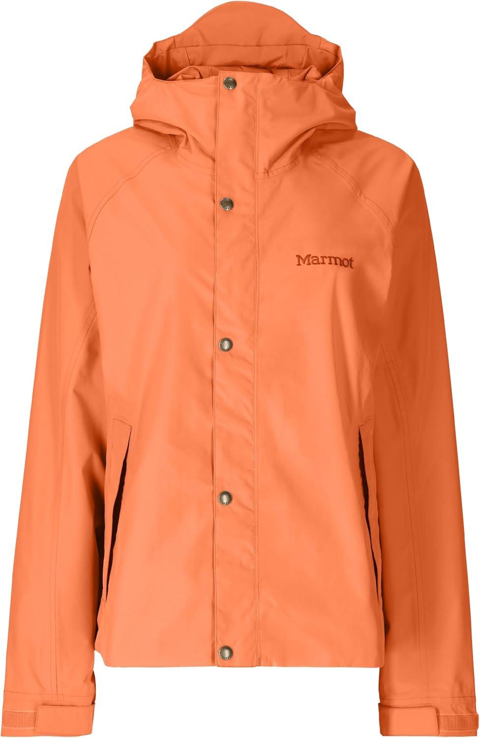 imageMarmot Womens Cascade Durable ampamp Waterproof Rain JacketPomelo
