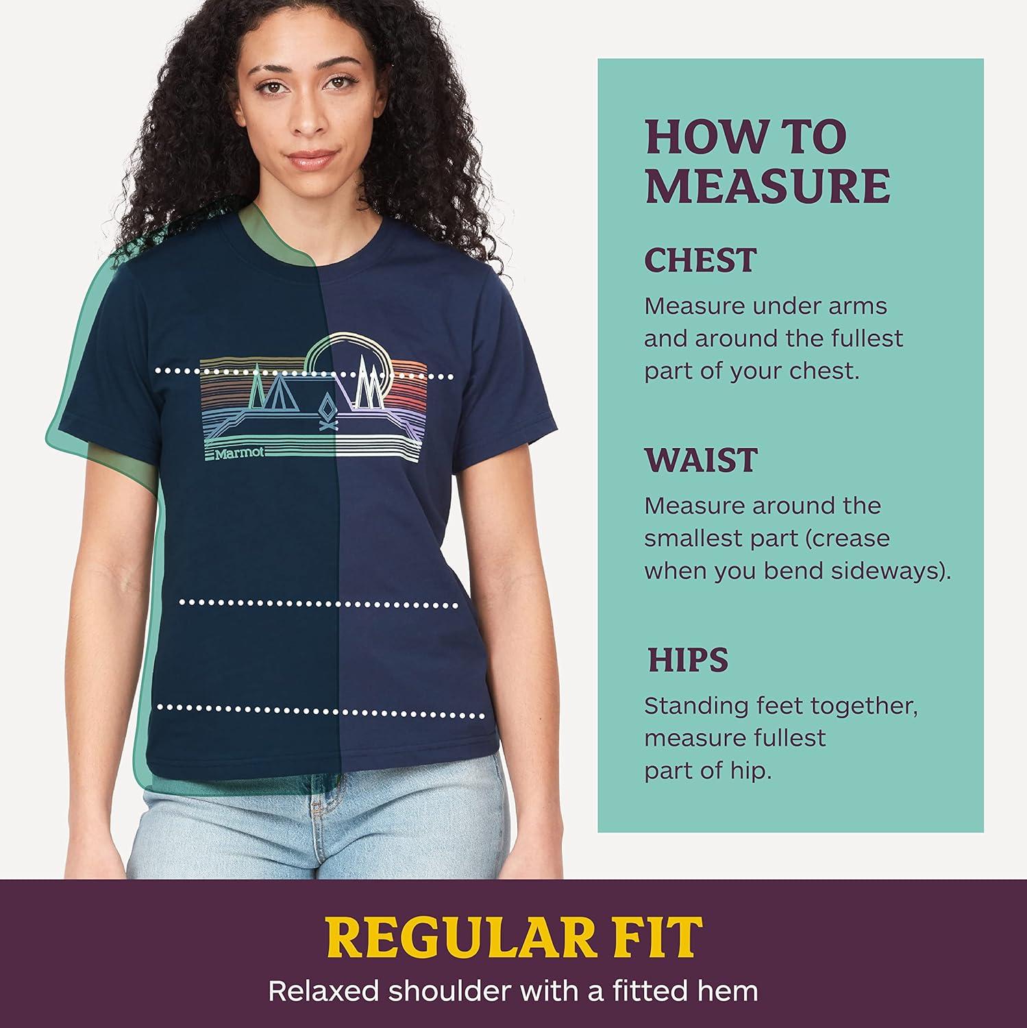 imageMarmot Womens Logo TShirts Printed Graphic on Cotton TeeBivouac WhitePurple