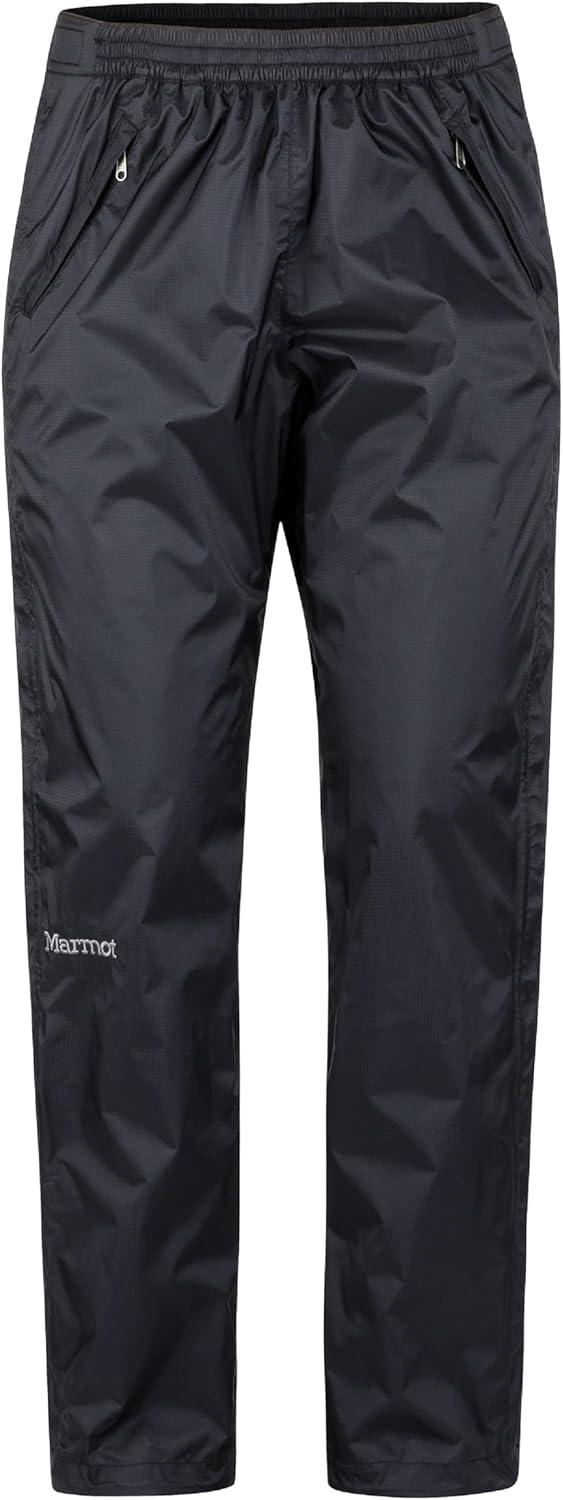 imageMarmot Womens Precip FullZip Pant Lightweight WaterproofBlack Latest Collection