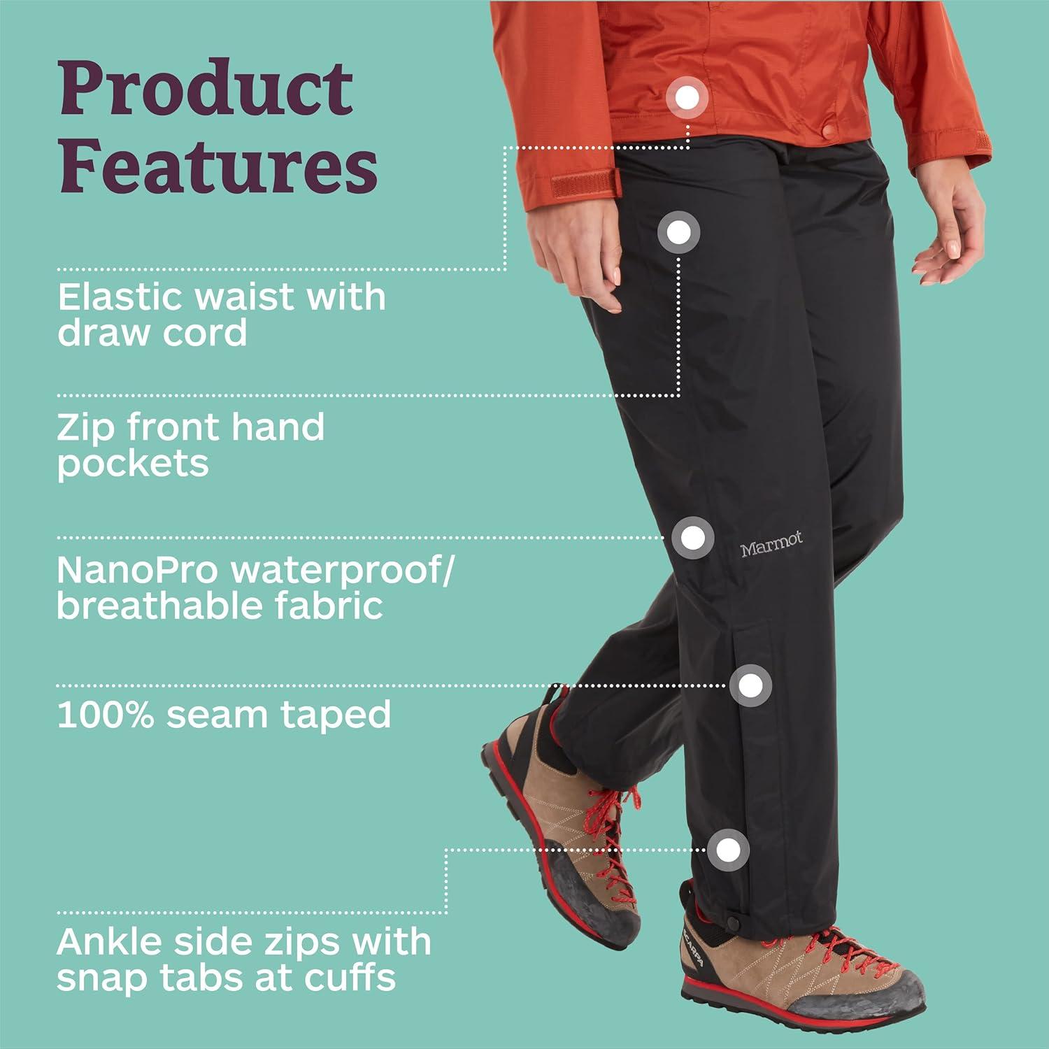 imageMarmot Womens Wms Precip Eco PantBlack