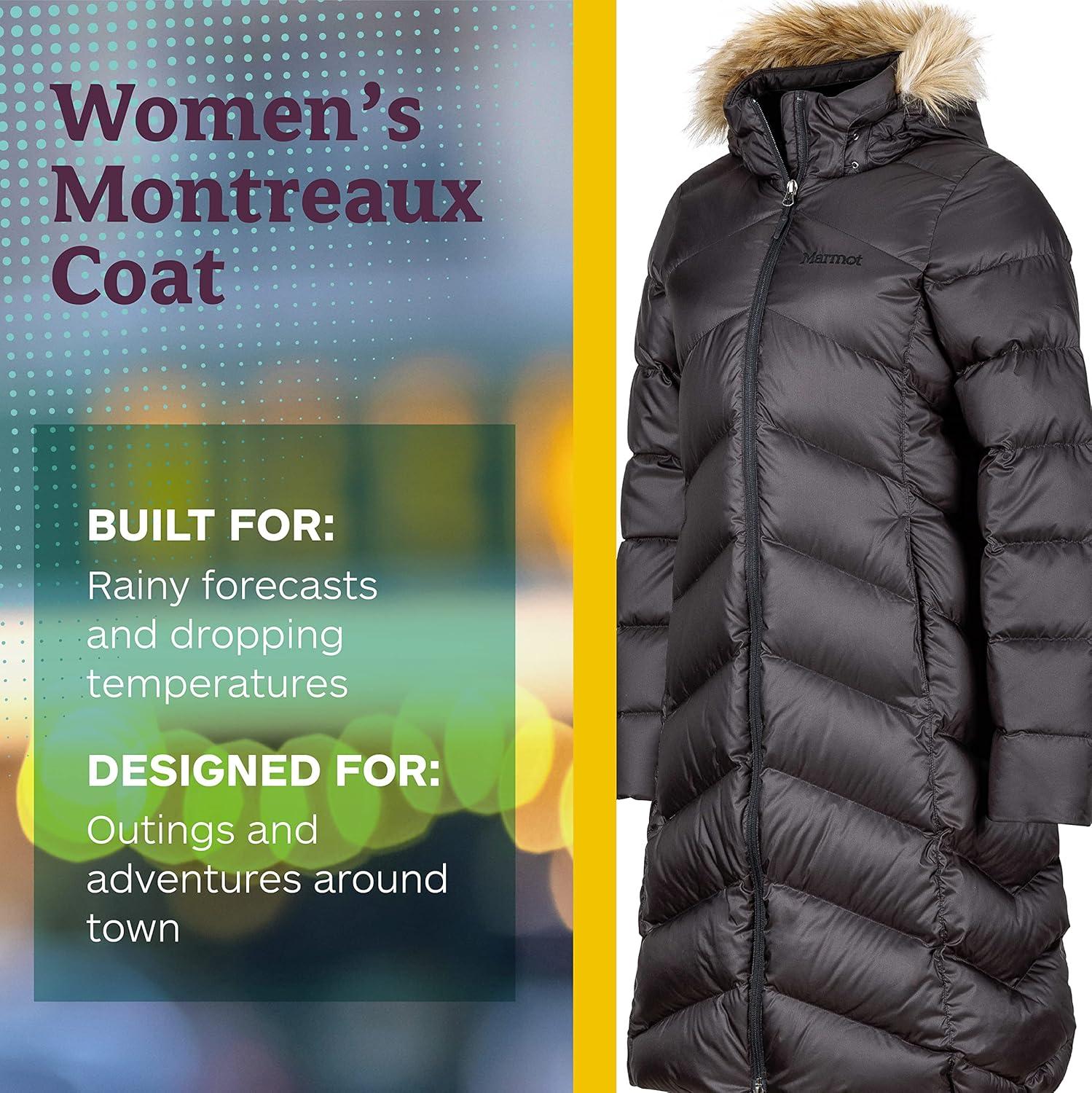 imageMarmot womens Montreaux Fulllength Down Puffer CoatJet Black