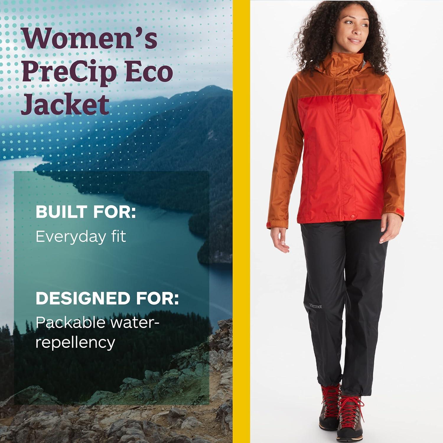 imageMarmot womens Womens Precip Eco Waterproof Rain JacketArctic Navy