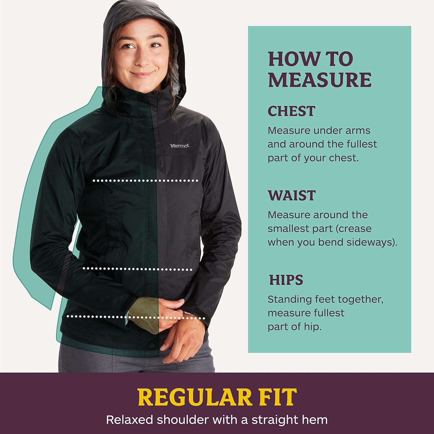 imageMarmot womens Womens Precip Eco Waterproof Rain JacketPapyrusBlack