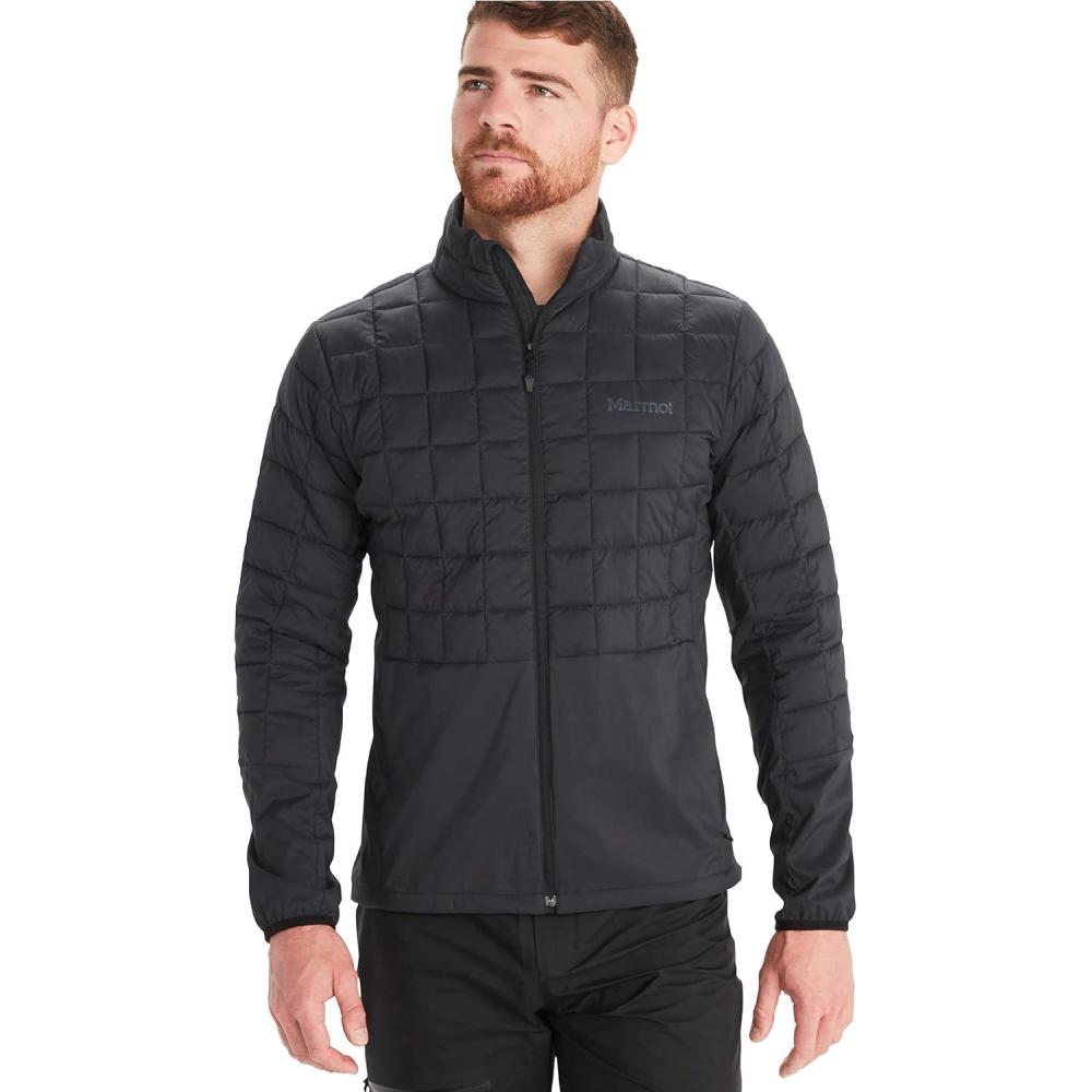 imageMARMOT Mens Echo Featherless Hybrid Jacket Lightweight DownAlternative Puffer LayerBlack