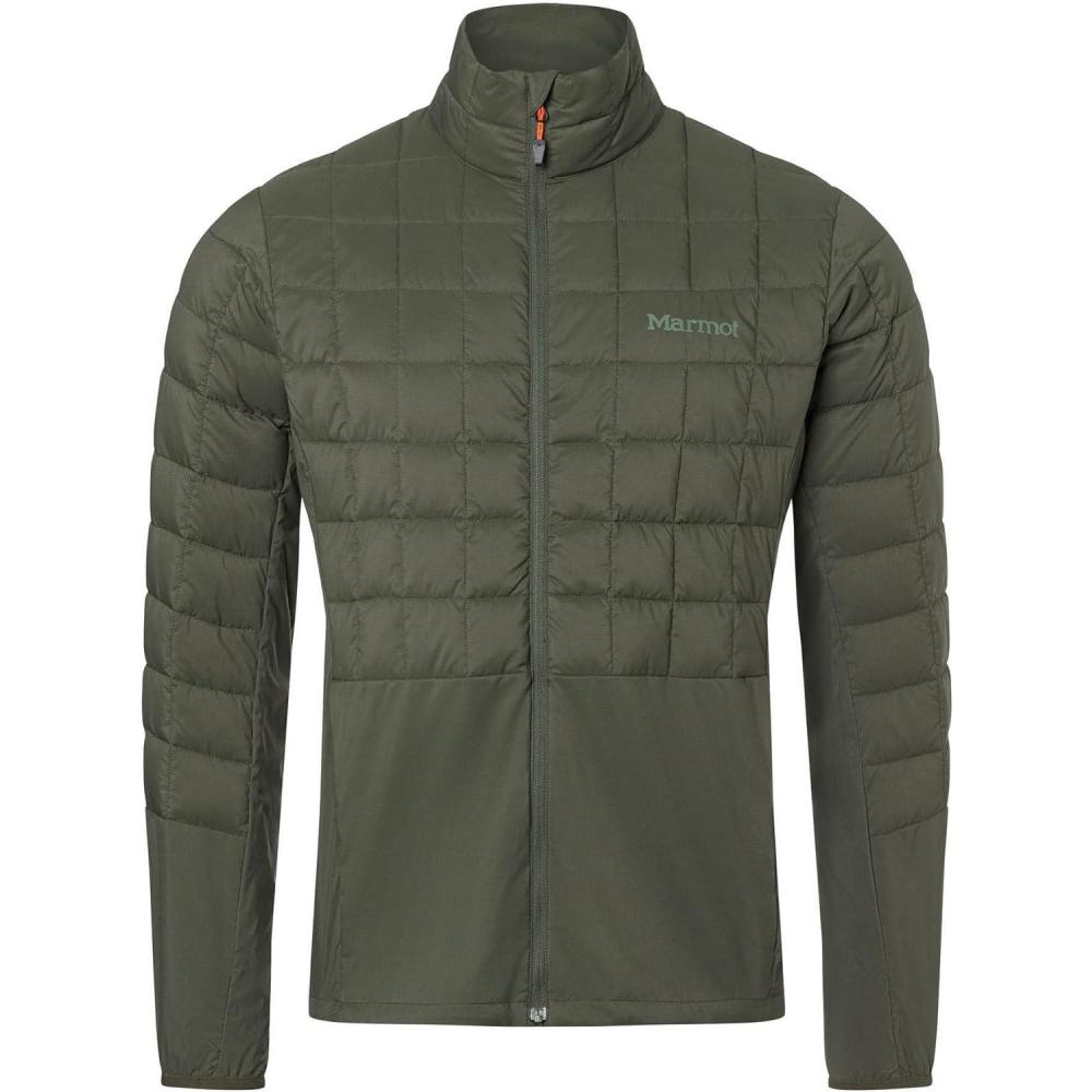 imageMARMOT Mens Echo Featherless Hybrid Jacket Lightweight DownAlternative Puffer LayerNori