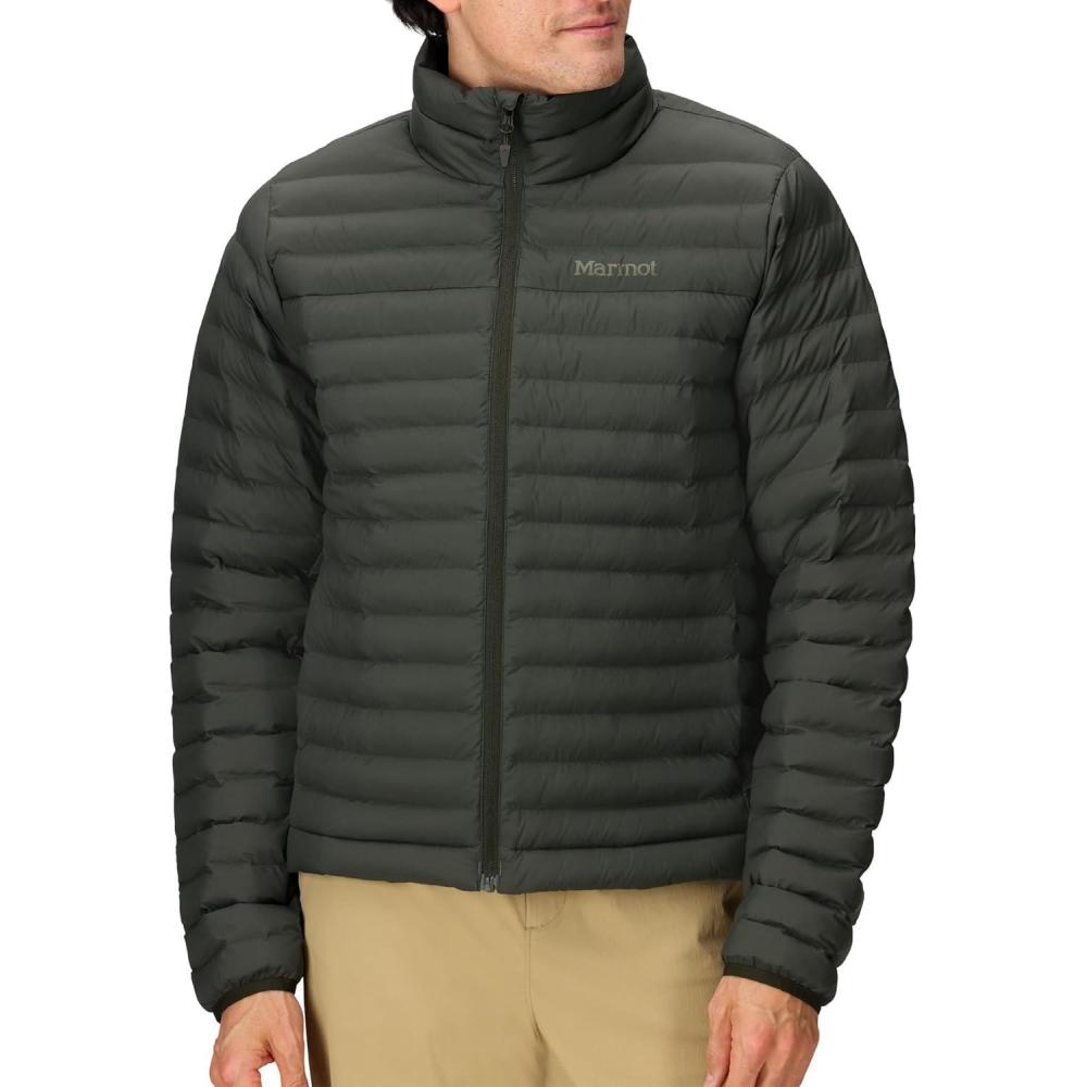 imageMARMOT Mens Echo Featherless Jacket  Lightweight DownAlternative PufferRosin Green
