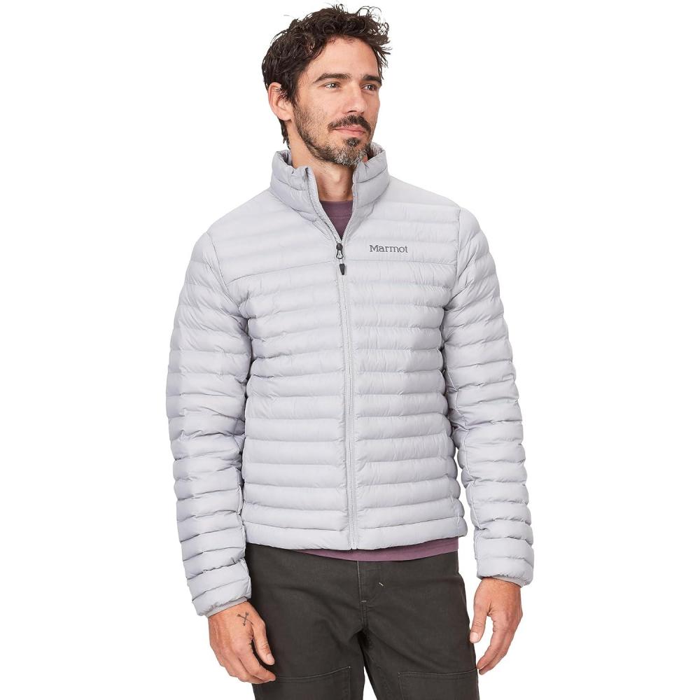 imageMARMOT Mens Echo Featherless Jacket Lightweight DownAlternative PufferSleet