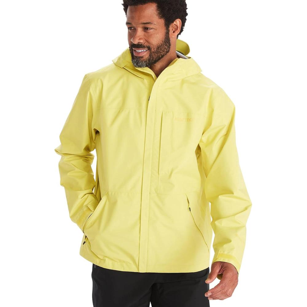imageMARMOT Mens GORETEX Minimalist Rain Jacket Packable Breathable Durable Wind ampamp Water ProtectionLimelight