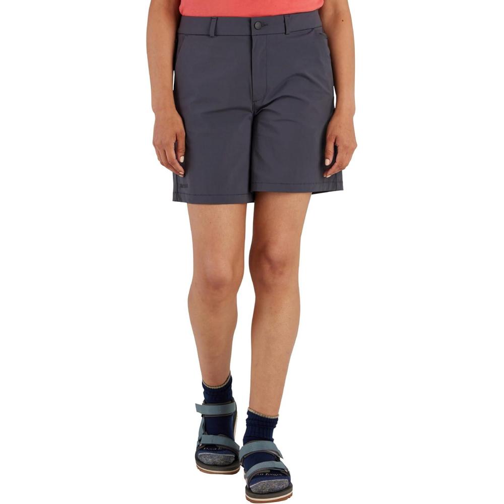 imageMARMOT Womens Arch Rock Shorts 7quotDark Steel