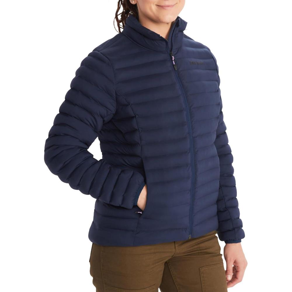 imageMARMOT Womens Echo Featherless Jacket Lightweight DownAlternative Insulated JacketArctic Navy Latest Collection